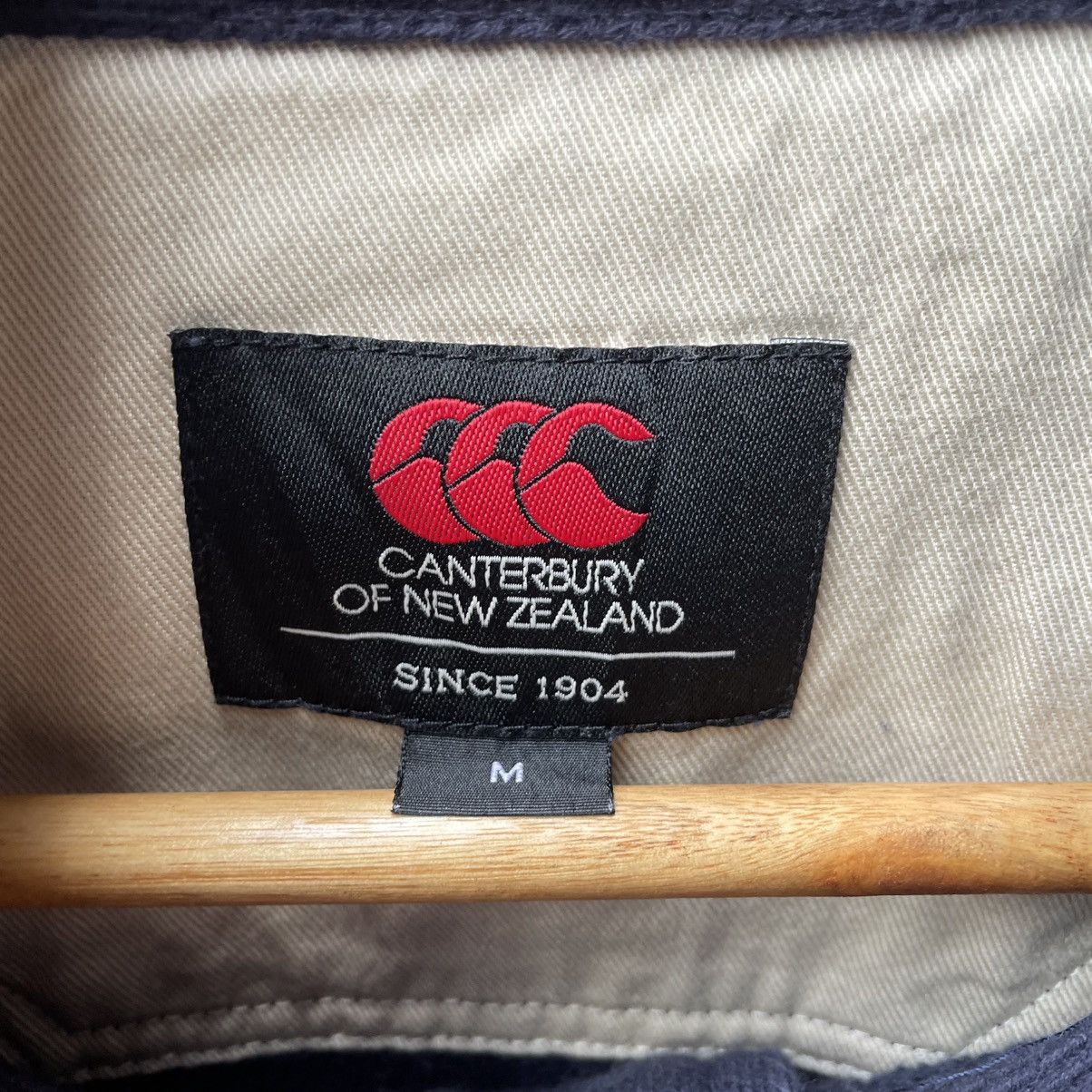 Canterbury of New Zealand 🔥Vintage Canterbury Logo Half Buttons Rugby Sweatshirts Size US S / EU 44-46 / 1 - 14 Thumbnail