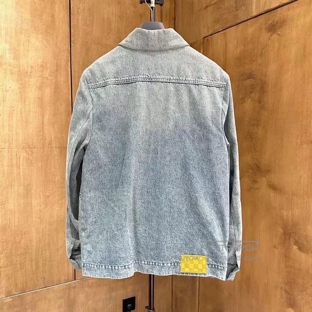 Louis Vuitton louis vuitton gray denim jacket for men. Size US L / EU 52-54 / 3 - 2 Thumbnail