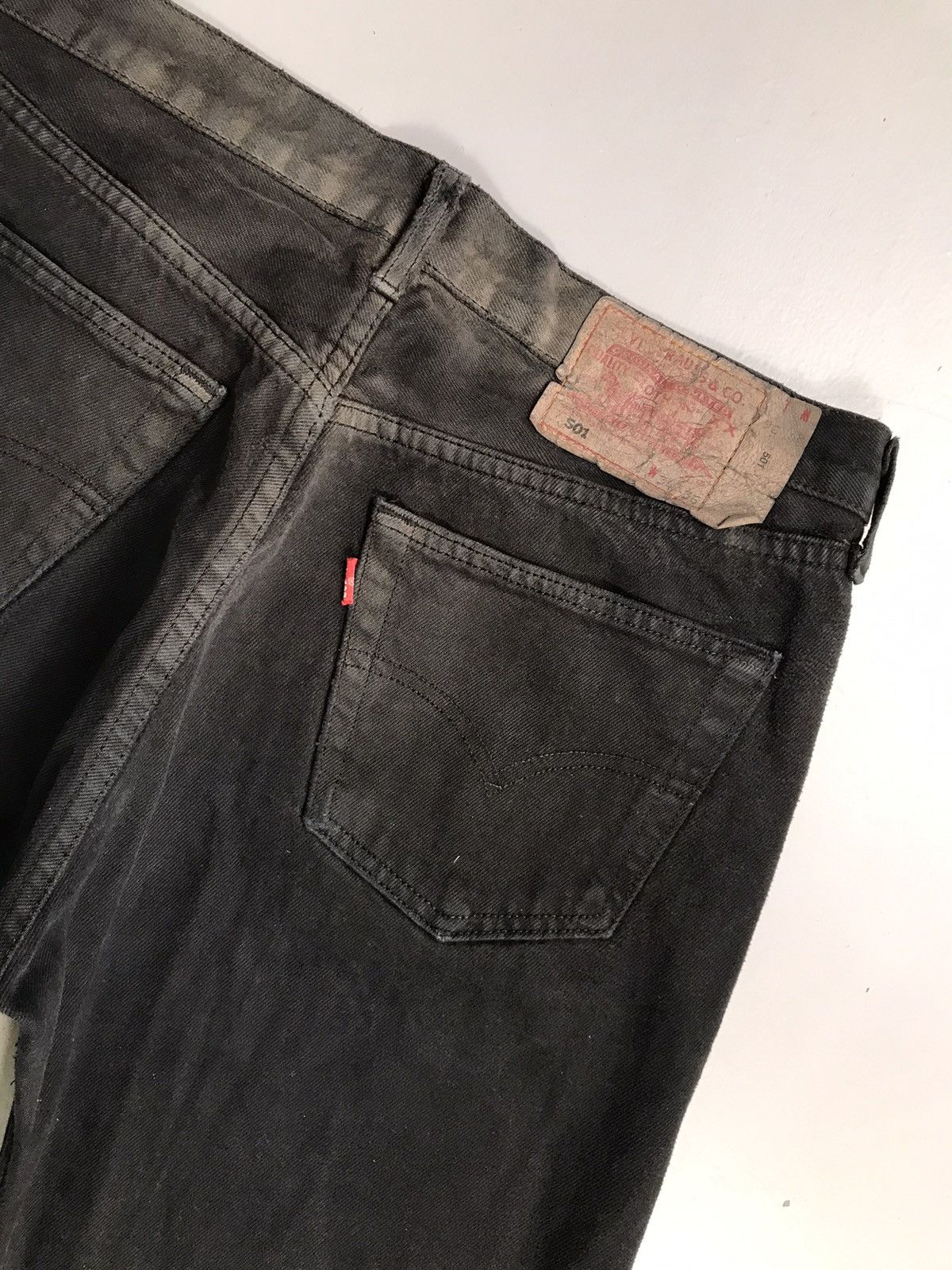 Levi's Vintage Levi’s 501 paper tab denim Size US 34 / EU 50 - 11 Thumbnail