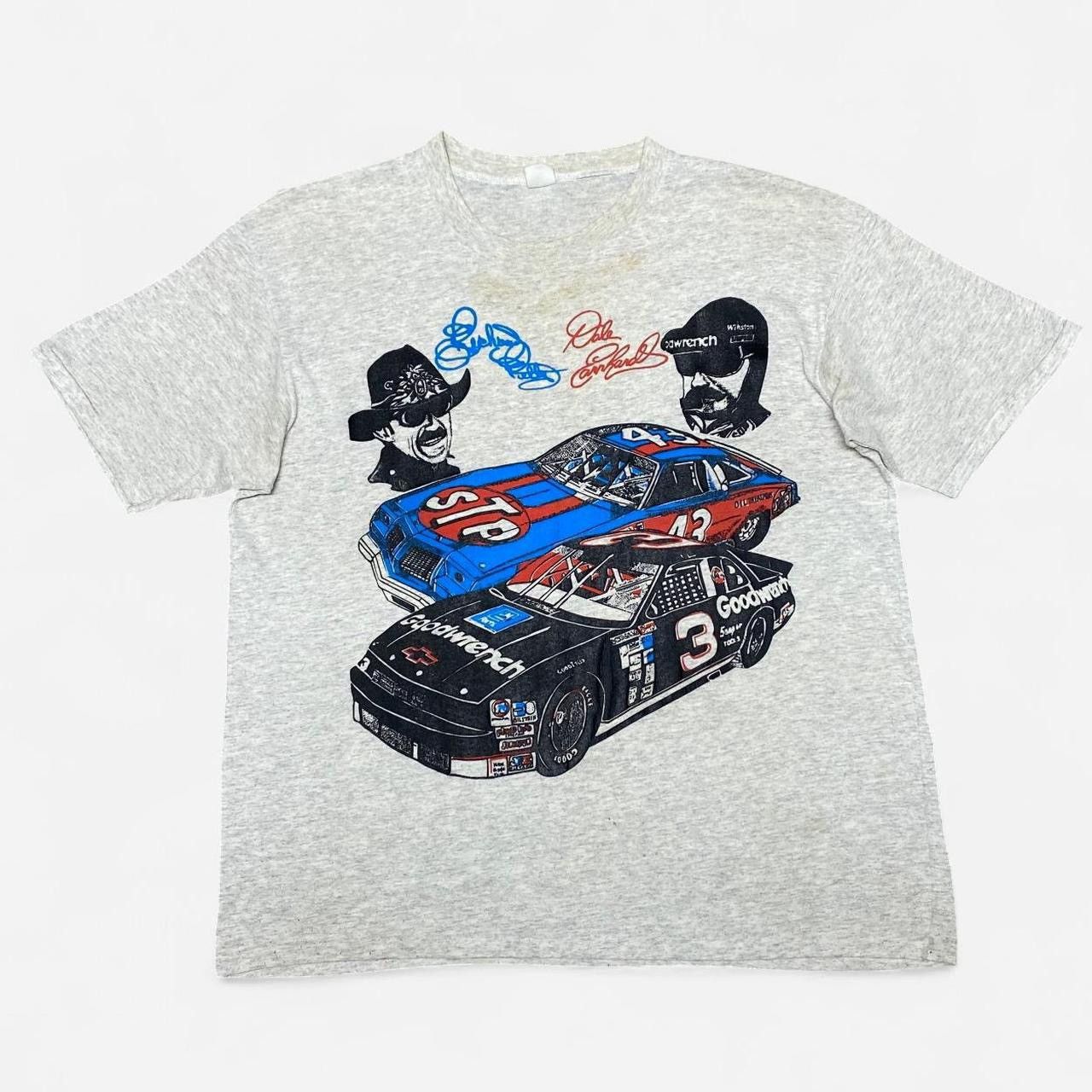 Other Vintage Dale Earnhardt Richard Petty 7&7 Champions T-Shir Size US M / EU 48-50 / 2 - 1 Thumbnail