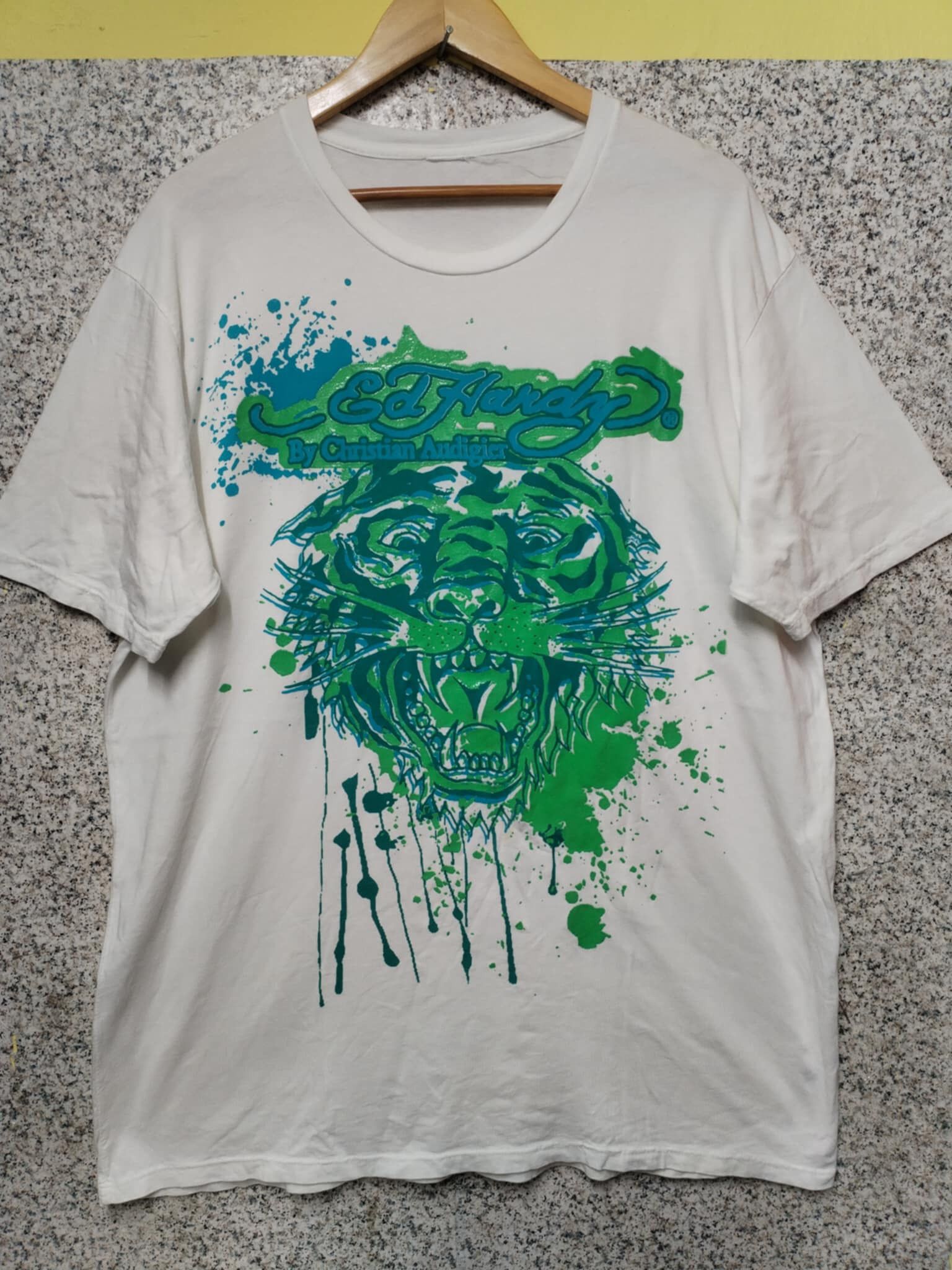 Christian Audigier VINTAGE ED HARDY VERY RARE Size US XL / EU 56 / 4 - 1 Thumbnail
