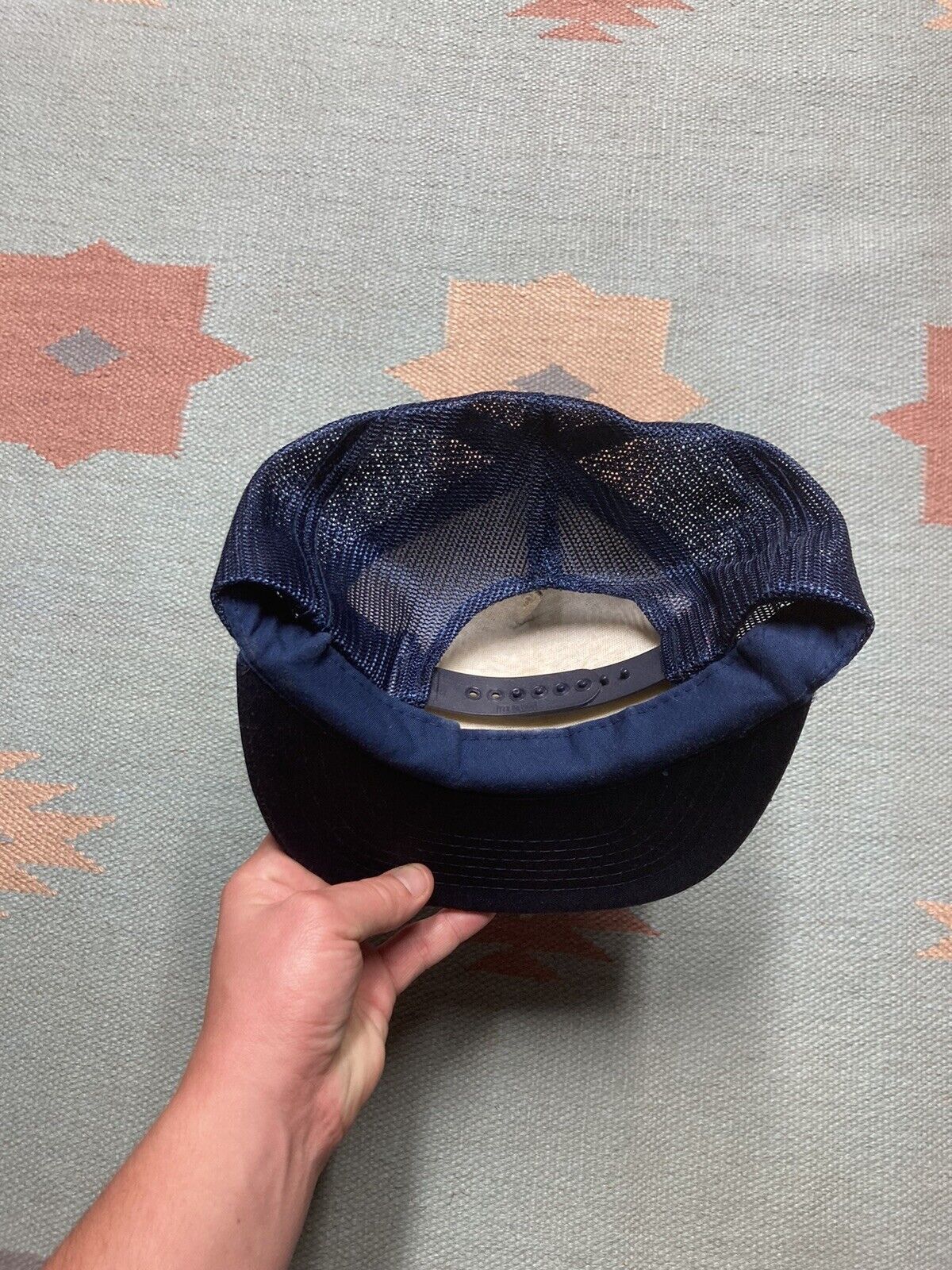 Vintage VTG trucker hat miller west spell out SnapBack adjustable Size ONE SIZE - 4 Thumbnail