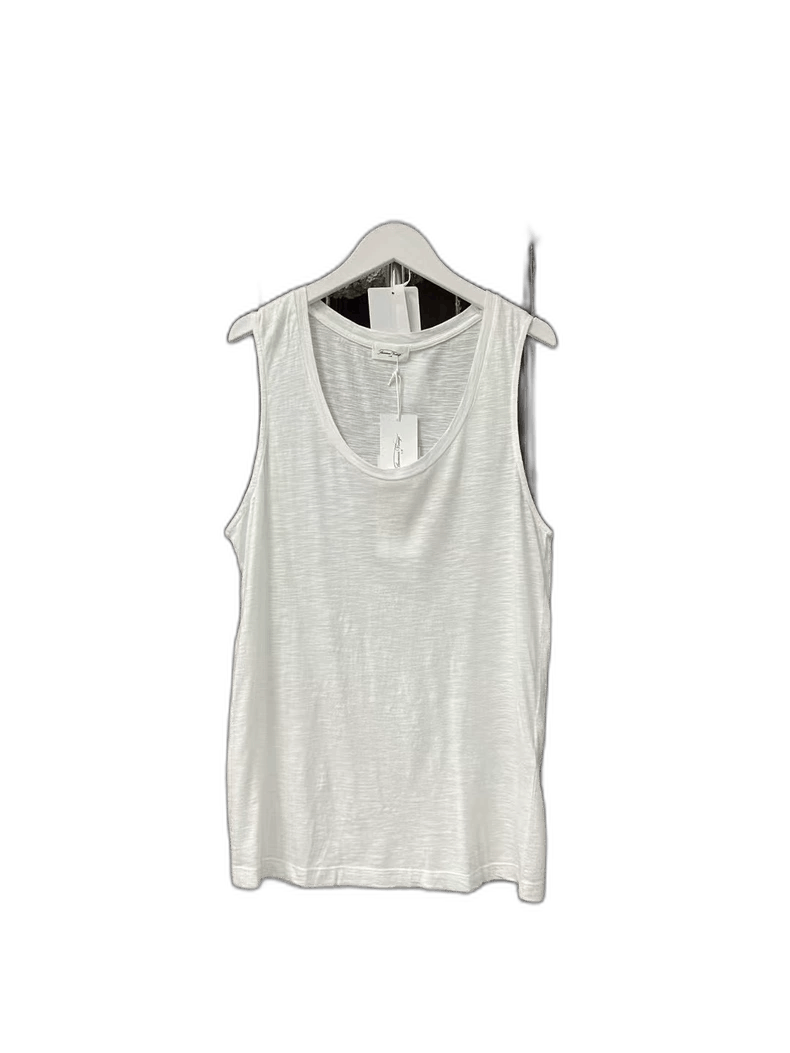 Other American Vintage Sleeveless White Tank Top Size US M / EU 48-50 / 2 - 1 Thumbnail