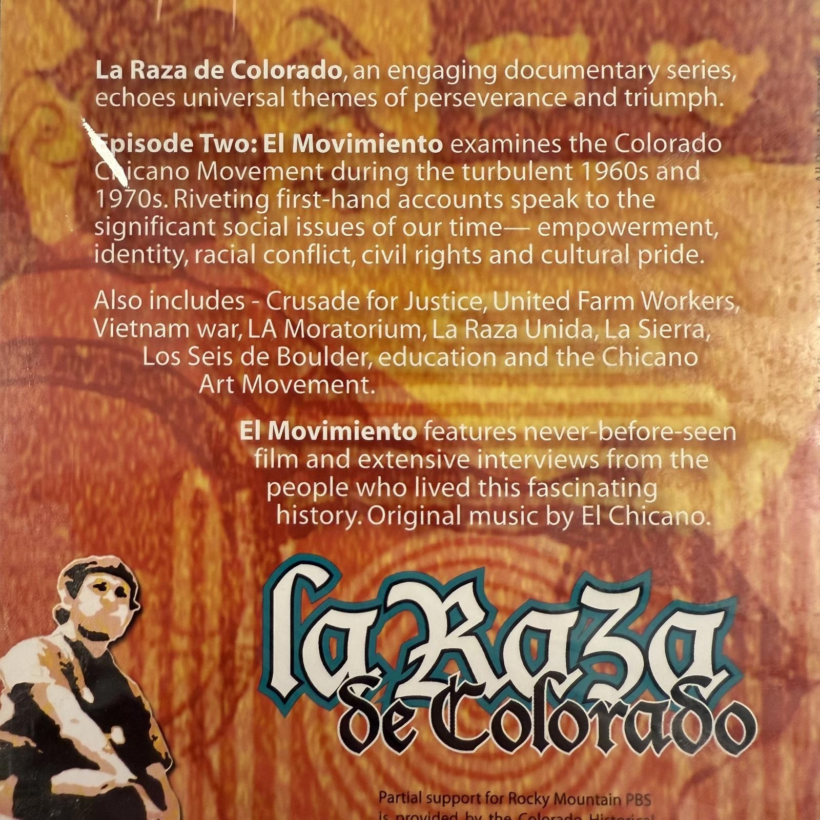 Designer La Raza de Colorado El Movimiento DVD 2006 DS RARE SEALED Size ONE SIZE - 3 Thumbnail