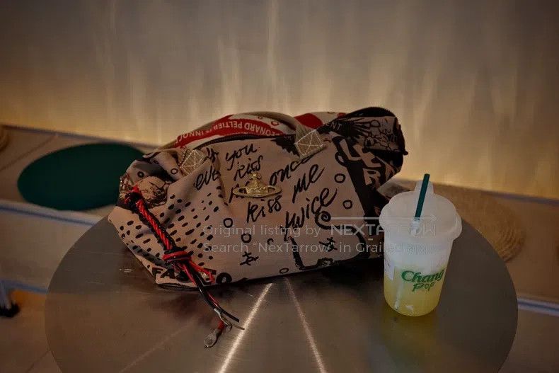 Vivienne Westwood Vivienne Westwood size os Kenya series handmade tote bag, s Size ONE SIZE - 2 Thumbnail