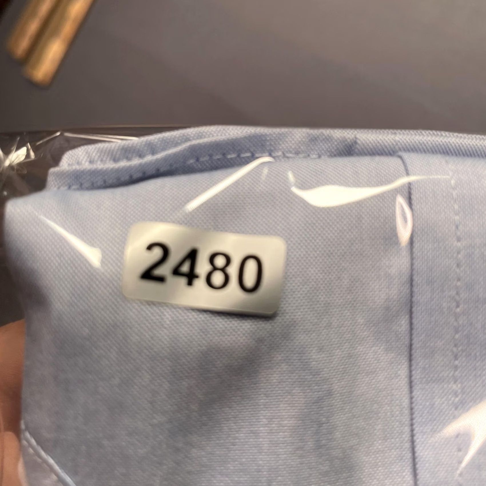 Brooks Brothers Brooks Brothers Shirt Mens Small 14.5 Blue Solid Long Sleeve Non Iron Button Up Regent Fit Women's? Mens Size US S / EU 44-46 / 1 - 6 Thumbnail