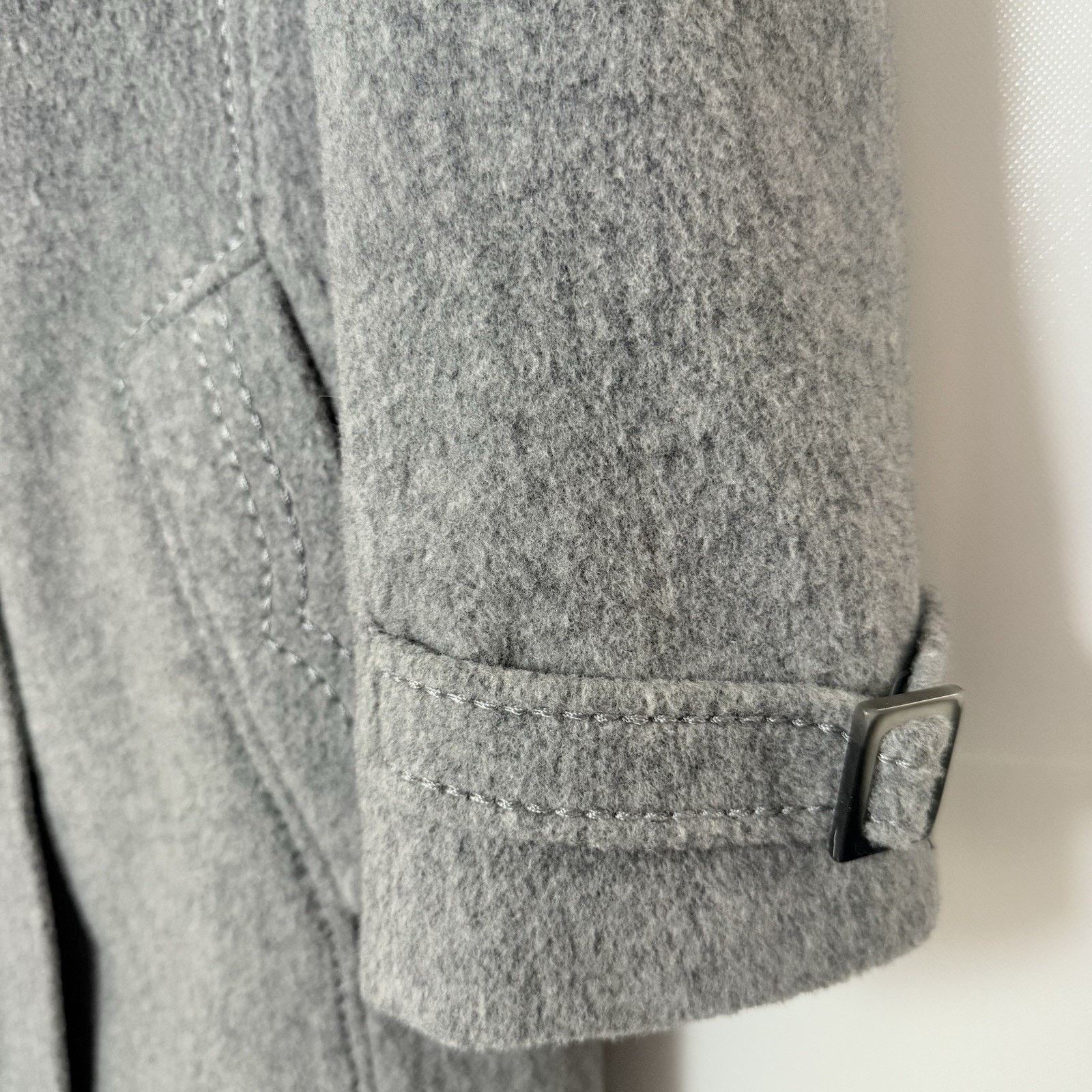 Other Vintage Overcoat Union Made Double Breasted Trench Wool Size M / US 6-8 / IT 42-44 - 5 Thumbnail