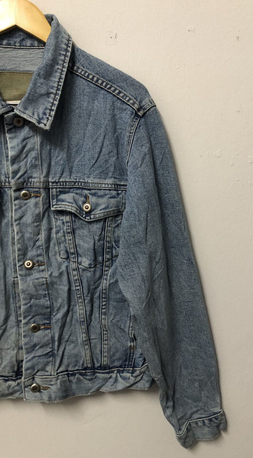 Gap Vintage Gap Special Edition Indigo Denim Jacket Jeans Size US M / EU 48-50 / 2 - 6 Thumbnail