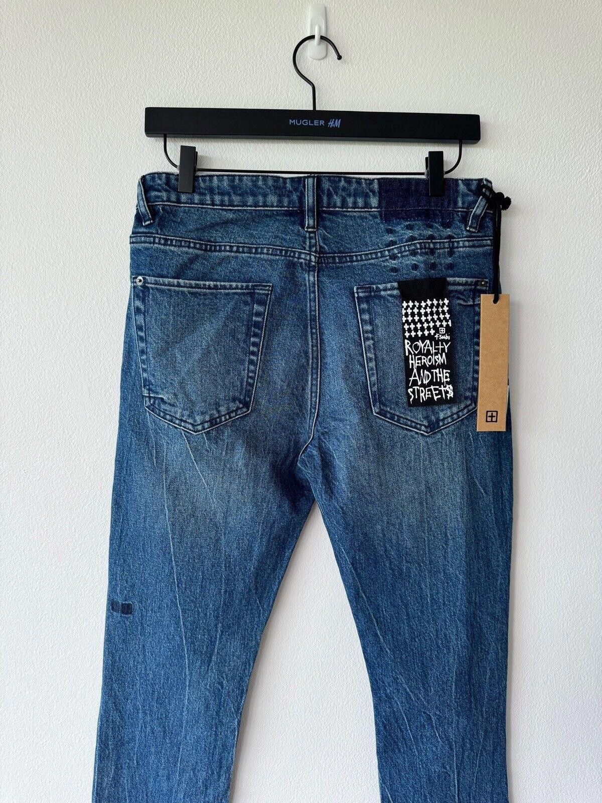 Ksubi Ksubi mens denim jean van winkle 32 bluuu blue dollar sign Size US 32 / EU 48 - 6 Thumbnail