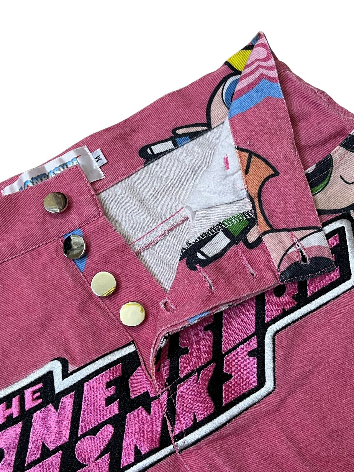 Cartoon Network RARE🔥AONE4SURE THE POWERPUFF GIRLS SLIM FIT JEANS Size US 32 / EU 48 - 6 Thumbnail