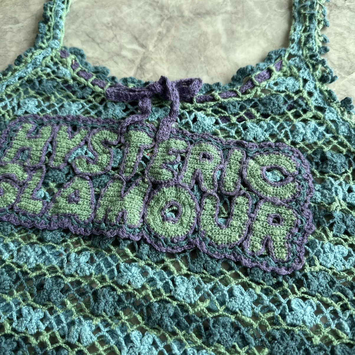 Hysteric Glamour 1990s Hysteric Glamour Crochet Knitted Camisole Size S / US 4 / IT 40 - 4 Thumbnail