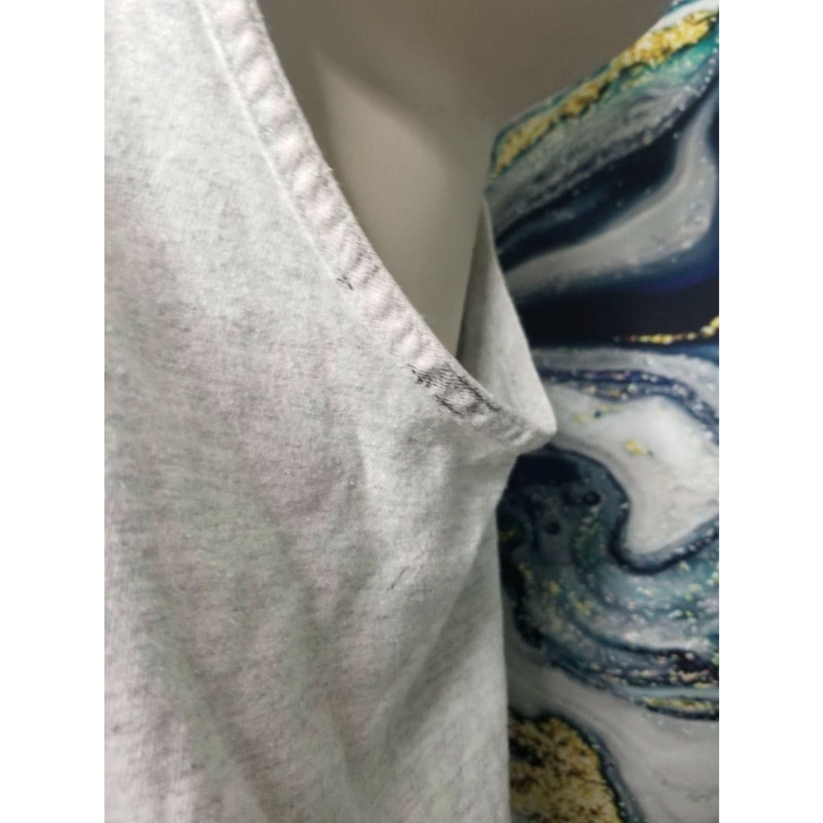 Mango VINTAGE Alstyle Florida Man Pun Tank Top Shirt Gray L 90s Mens Sportswear Size US L / EU 52-54 / 3 - 4 Thumbnail