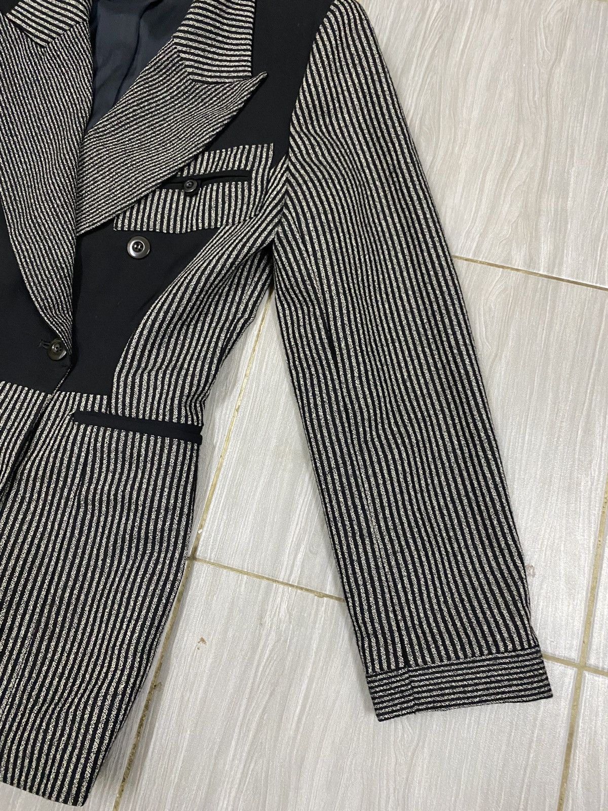 Comme des Garcons Vtg Astro Blazer Jacket Stripe Size US M / EU 48-50 / 2 - 6 Thumbnail