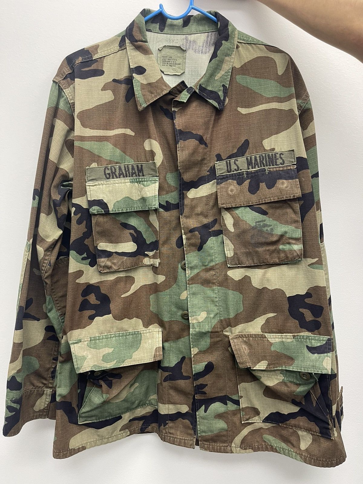 Vintage Vintage Marines Shirt/Jacket Size US M / EU 48-50 / 2 - 1 Thumbnail