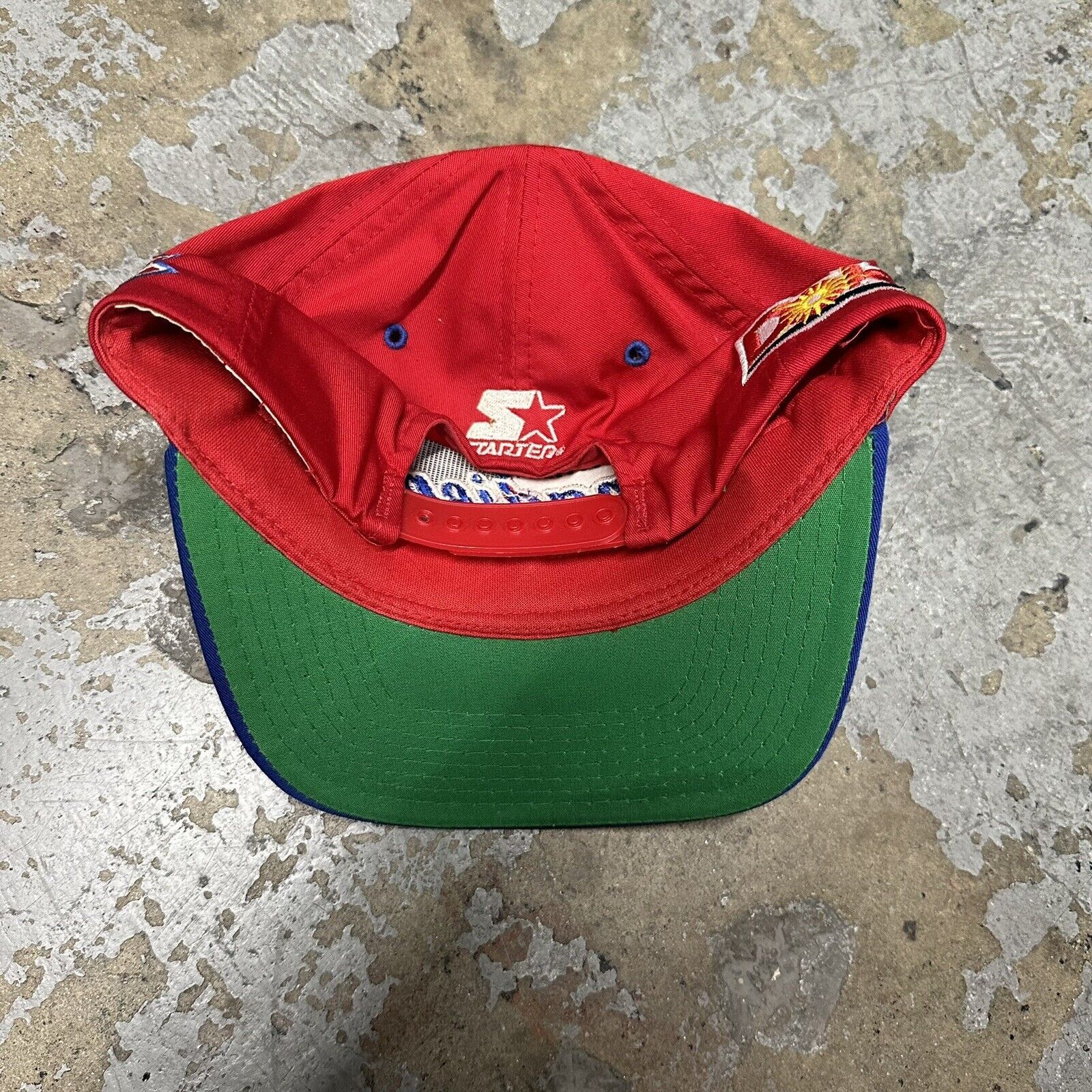 NHL × Starter × Vintage Vintage Starter Montreal Canadiens Script Snapback Hat Size ONE SIZE - 3 Thumbnail