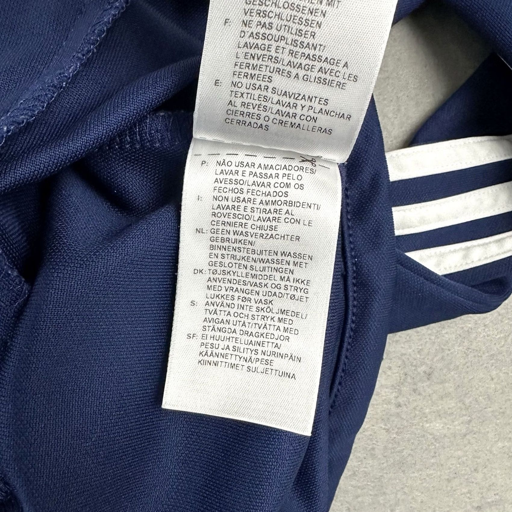 Adidas Adidas Track Jacket Mens Small Blue ClimaCool Full Zip Athletic 3 Stripes S Size US S / EU 44-46 / 1 - 6 Thumbnail