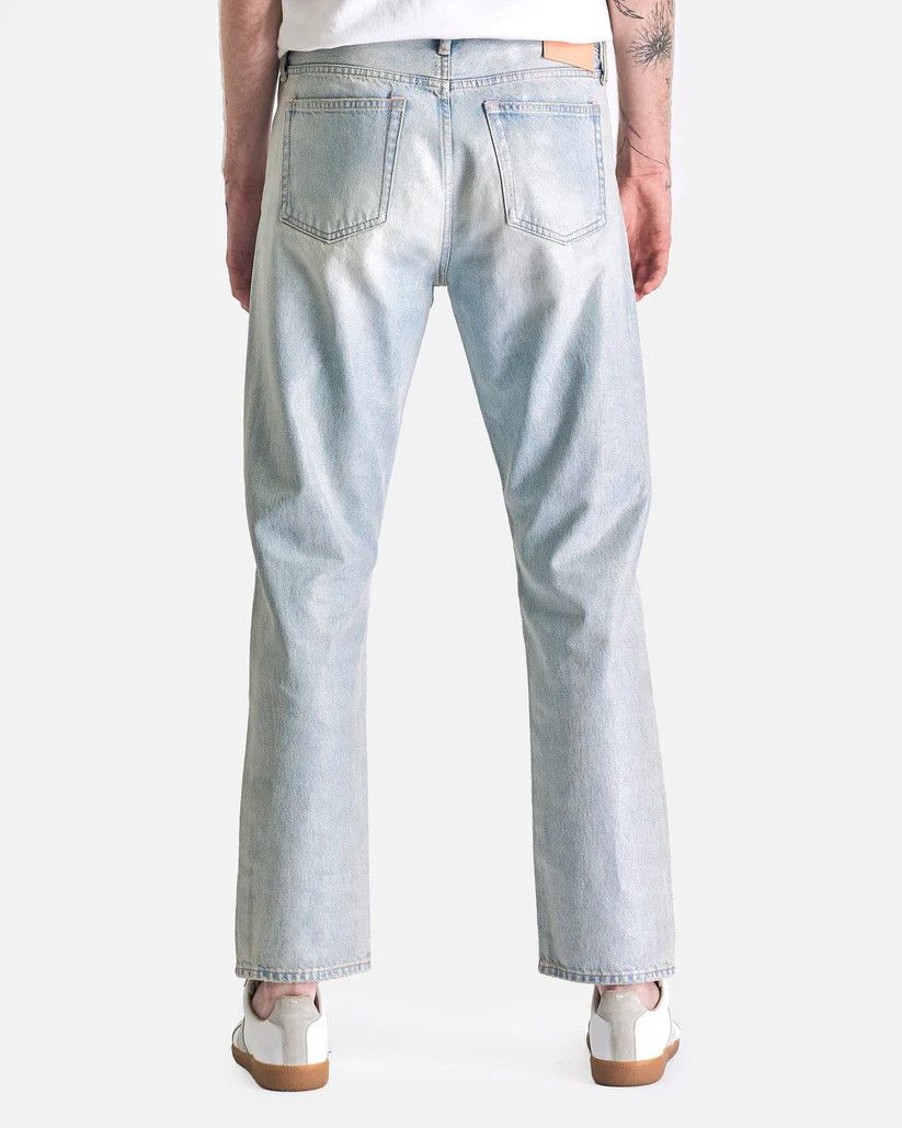 Acne Studios o1s1v1r1oon0825 Holo Mermaid Denim in Light Blue Size US 34 / EU 50 - 3 Thumbnail