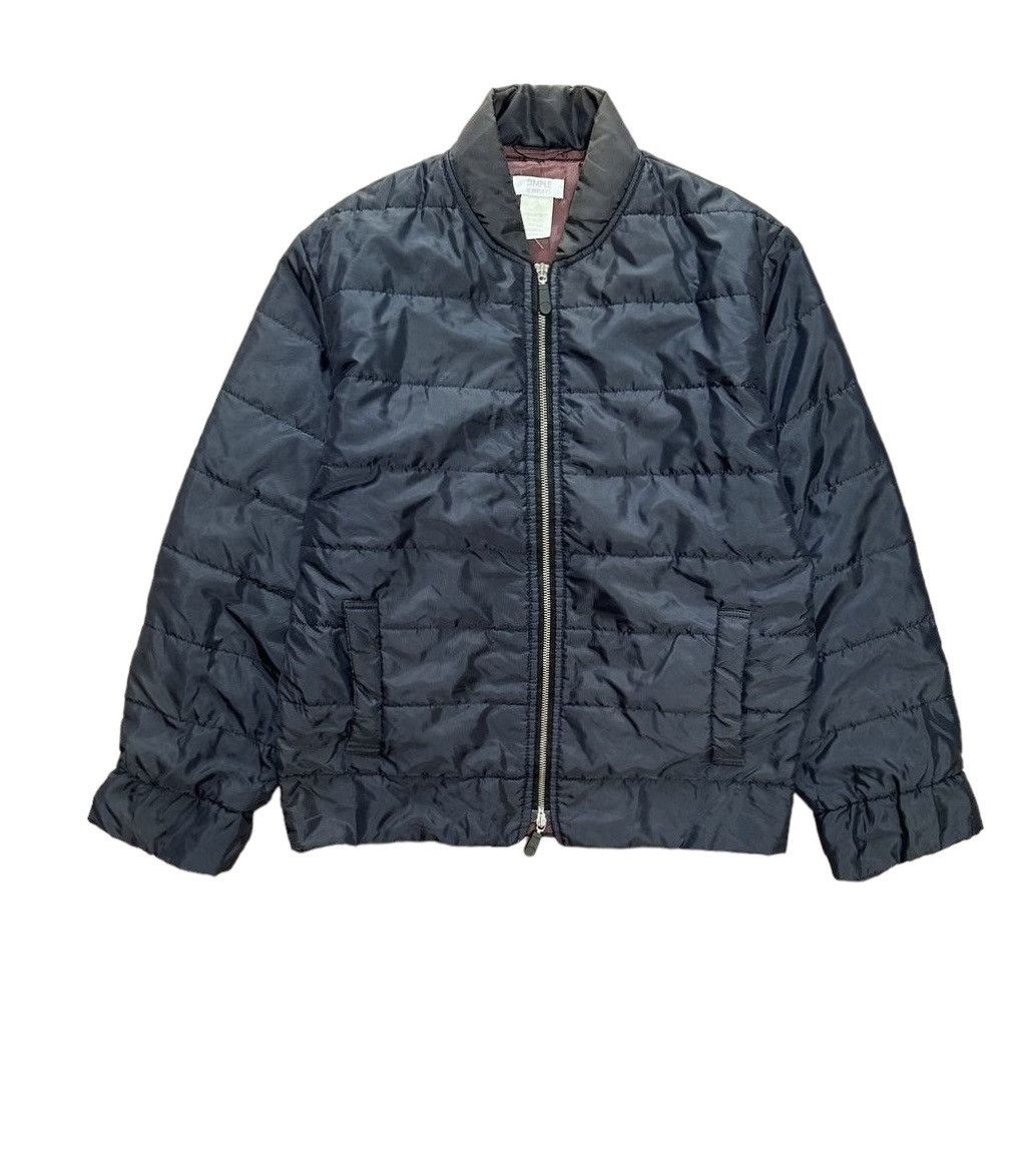 Vintage Vtg Puffer Jacket Zipper Lampo Size US M / EU 48-50 / 2 - 1 Thumbnail