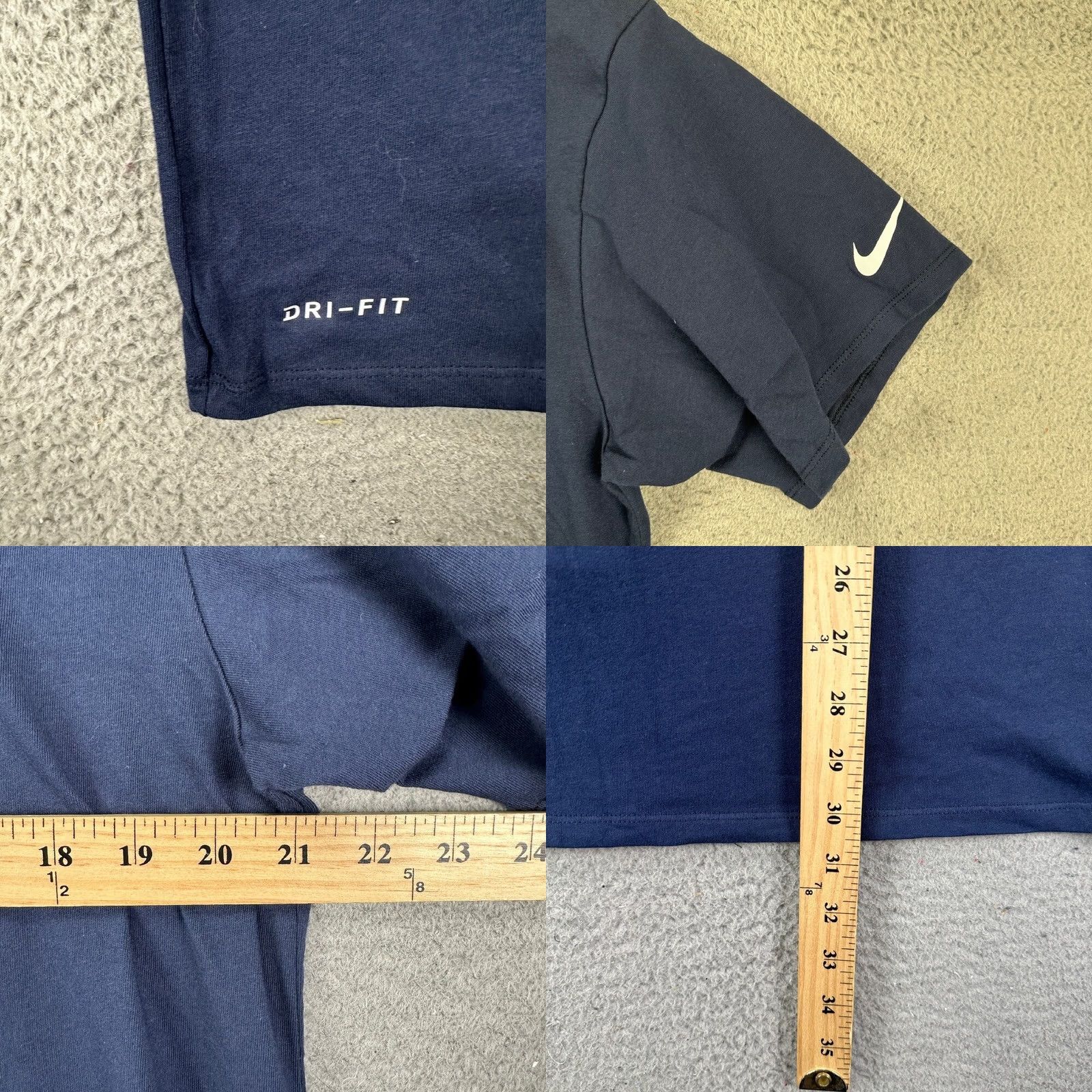 Nike Nike Los Angeles Rams NFL T-Shirt Mens Small Dri-Fit Blue Short Sleeve Crew Neck Size US S / EU 44-46 / 1 - 8 Thumbnail