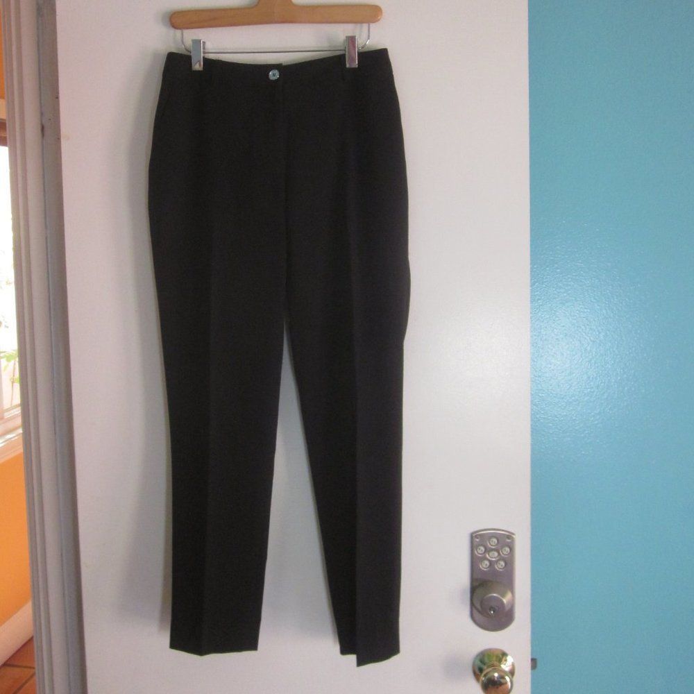 Michael Kors Michael Kors Black Pants Womens Size 8 Slim Trousers Size 28" / US 6 / IT 42 - 2 Thumbnail