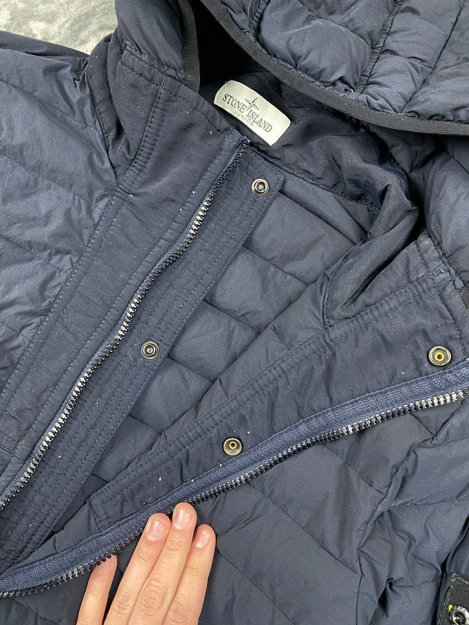 Stone Island Stone Isand Down Jacket Hooded Puffer Kids 14/170 Men Size S Size US S / EU 44-46 / 1 - 6 Thumbnail