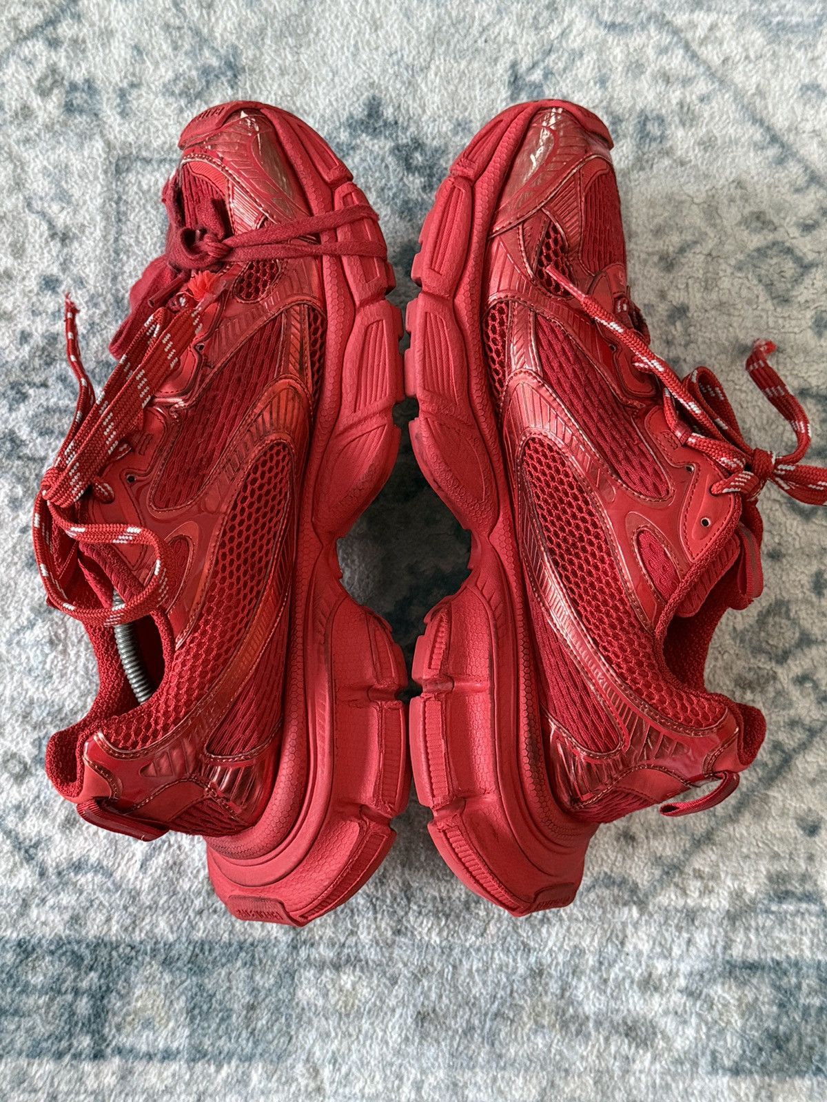 Balenciaga Balenciaga 3XL Red Size US 12 / EU 45 - 7 Thumbnail