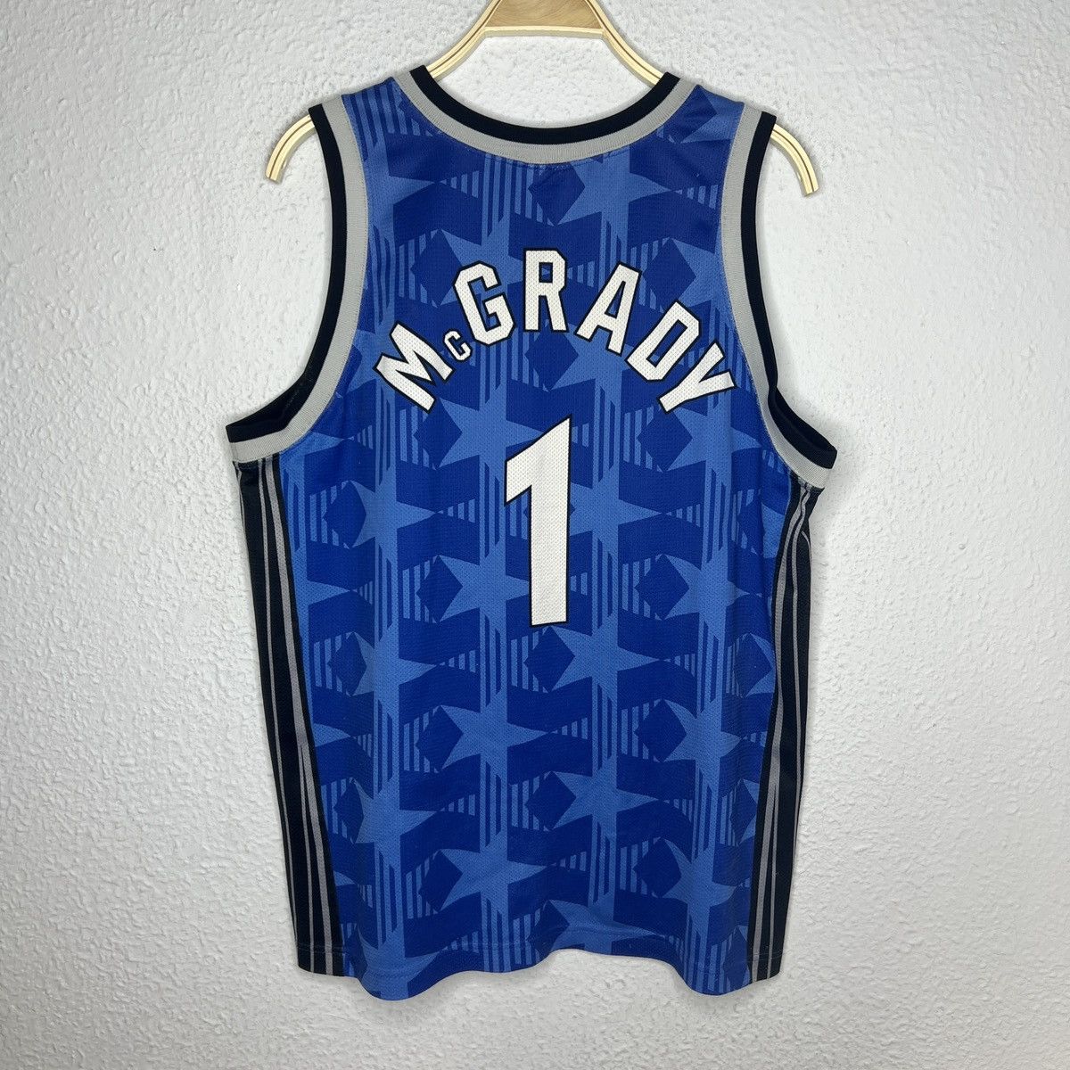 Champion Vintage Champion Jersey Top Magic 1 McGrady Navy Blue Size US L / EU 52-54 / 3 - 2 Thumbnail
