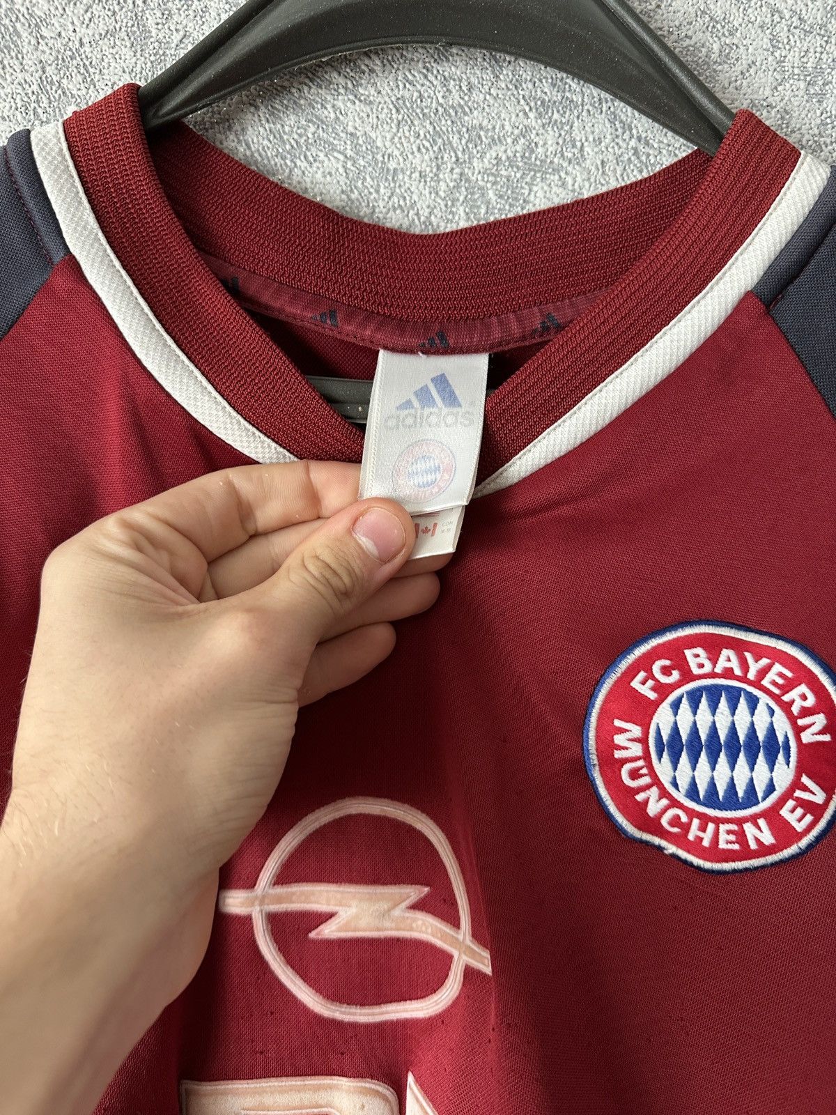 Adidas ADIDAS 2001-02 BAYERN MUNICH SHIRT JERSEY M Size US M / EU 48-50 / 2 - 4 Thumbnail