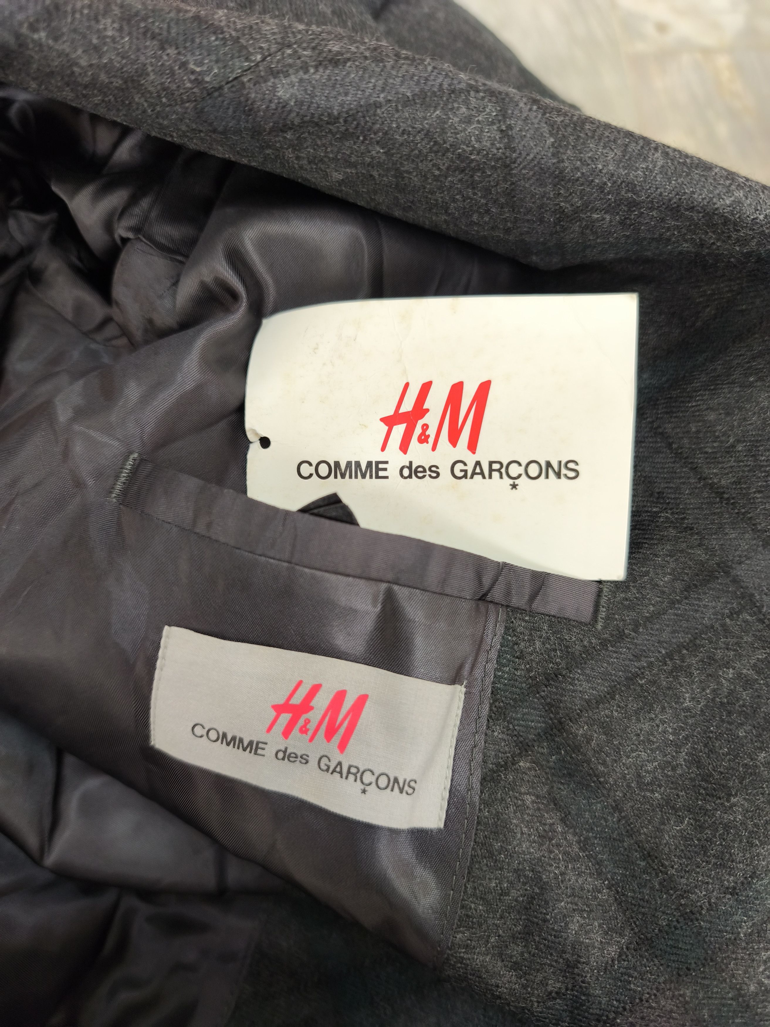 Comme des Garcons × H&M H&M x Comme des Garcons Checked Blazer Size 40R - 7 Thumbnail
