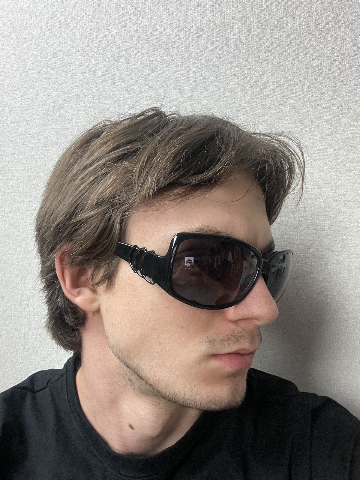 Jean Paul Gaultier Vintage x Jean Paul Gaultier Sunglasses Wrap Shield + Case Size ONE SIZE - 4 Thumbnail