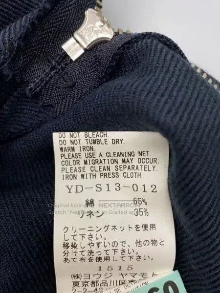 Y's Y's Yohji Yamamoto Navy Slip Dress. Size S / US 4 / IT 40 - 5 Thumbnail