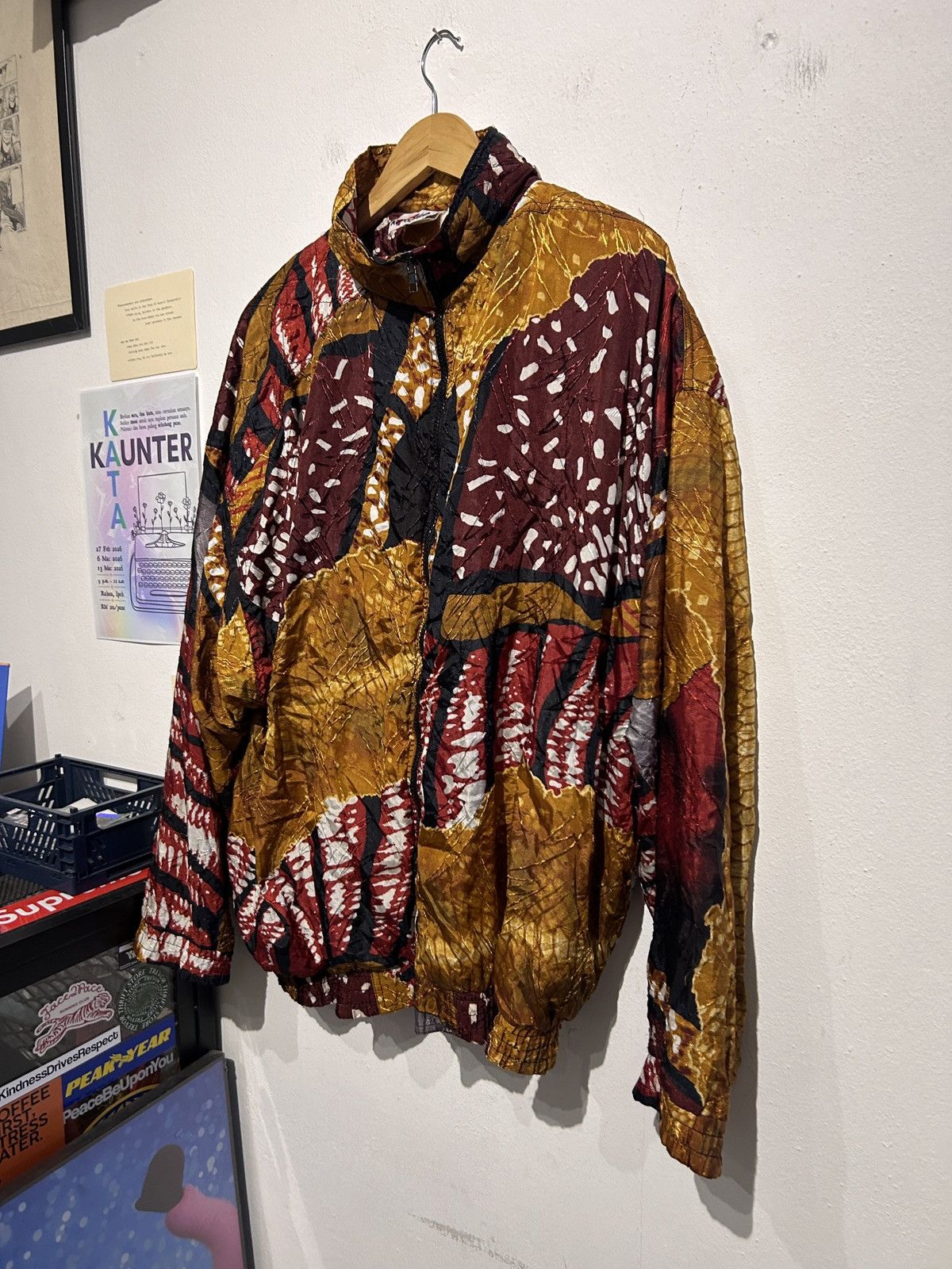 Japanese Brand vintage 80s abstract animal mixed print Japanese KAKTUS PLUS Size US L / EU 52-54 / 3 - 2 Thumbnail
