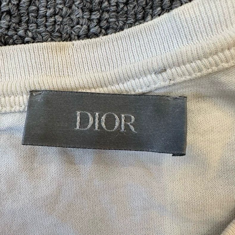 Dior DIOR Logo Short Sleeve Knit T-2505 Size US XL / EU 56 / 4 - 3 Thumbnail