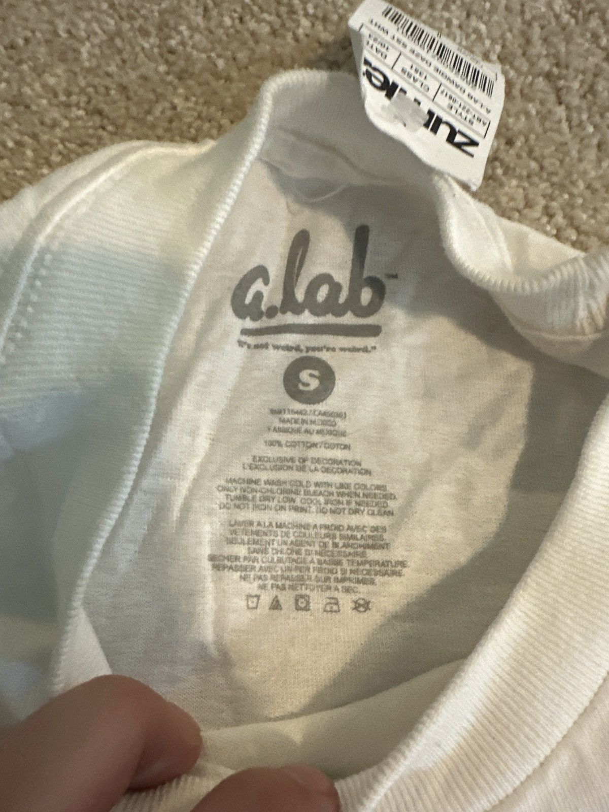 Zumiez A.lab Zumiez Dawgie Daze White Tee(New with Tags) Size US S / EU 44-46 / 1 - 3 Thumbnail
