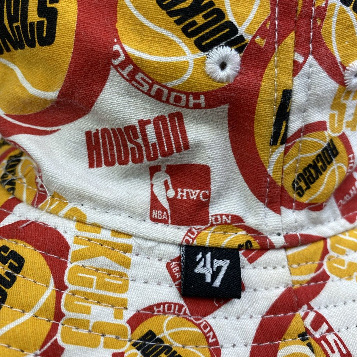 Other Houston Rockets NBA Bucket Hat 47 Brand Fan Rare Sz S/M EUC Size ONE SIZE - 5 Thumbnail