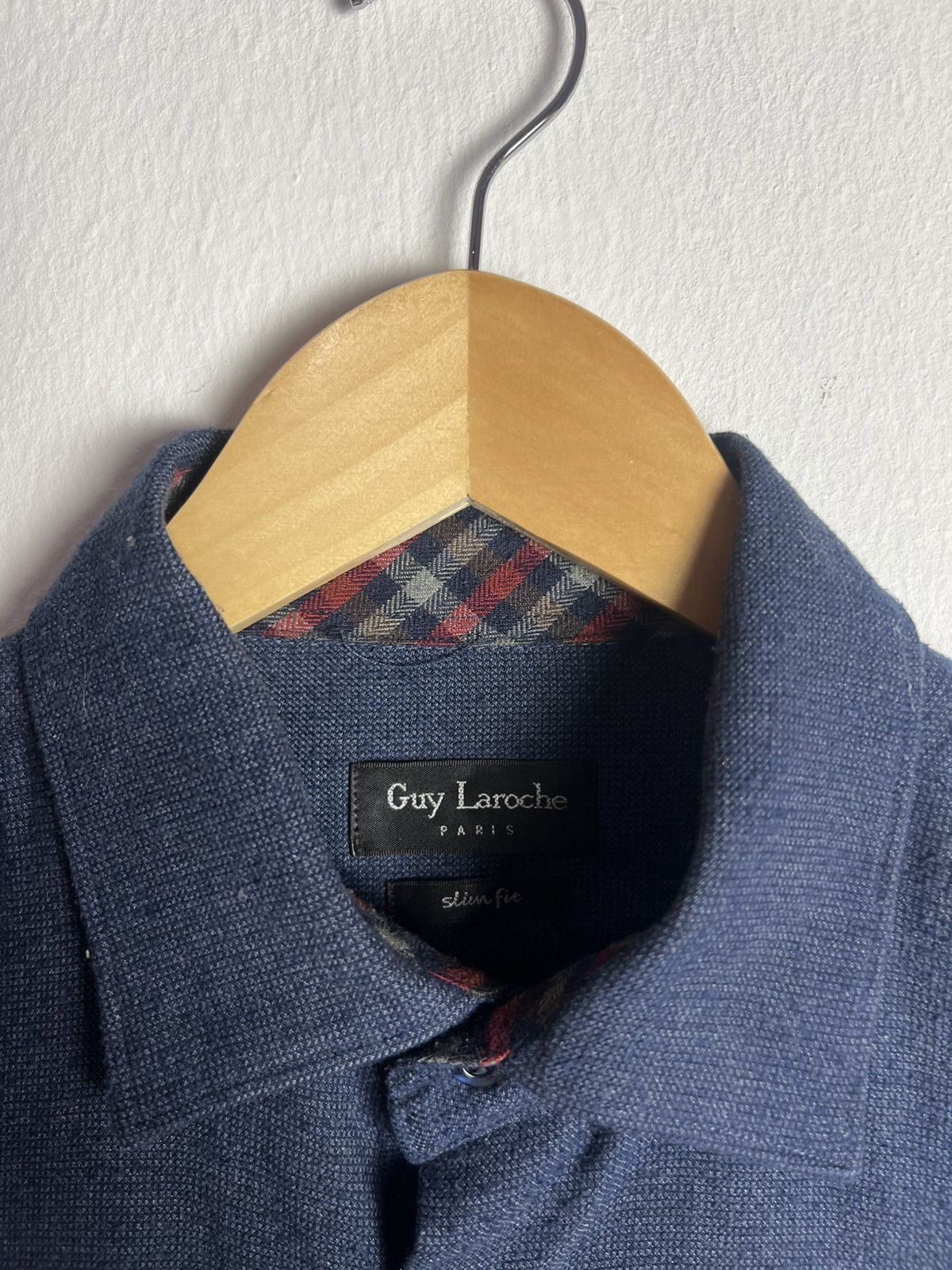 Guy Laroche Guy Laroche Long Sleeve Button Fastening Shirt Size US M / EU 48-50 / 2 - 5 Thumbnail