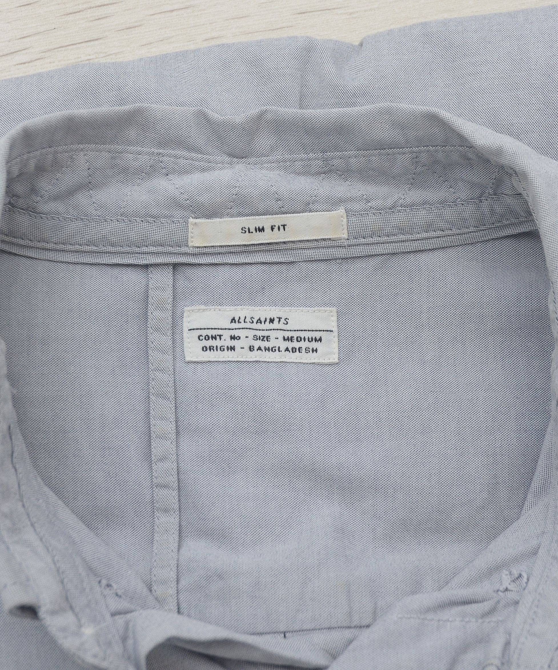 Allsaints Allsaints Shirt Redondo Ramskull Gray Casual Shirt size M Size US M / EU 48-50 / 2 - 7 Thumbnail