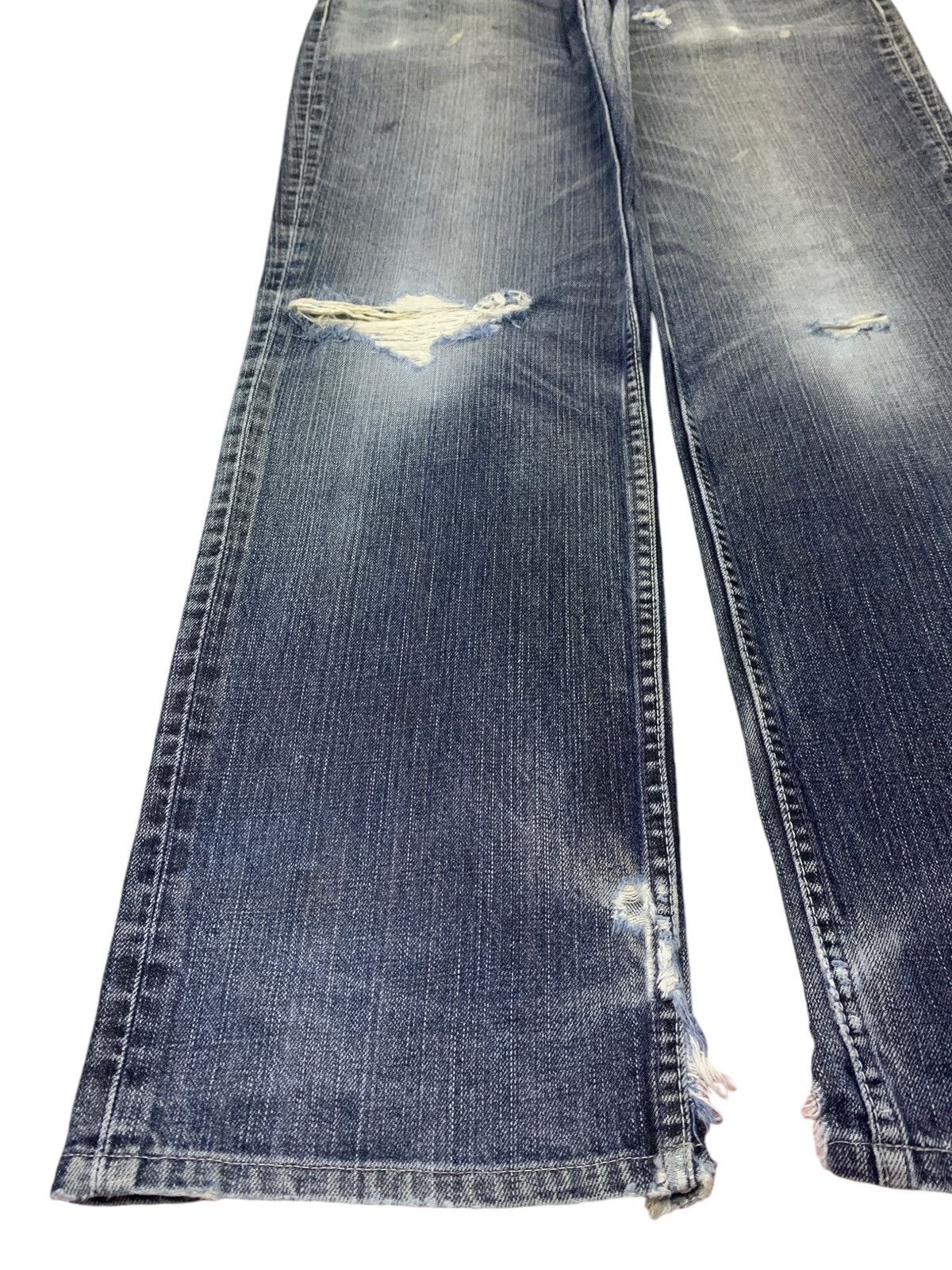 Levi's Vintage 90s Levis 502 Faded Wash Distressed Baggy Jeans Size US 34 / EU 50 - 6 Thumbnail