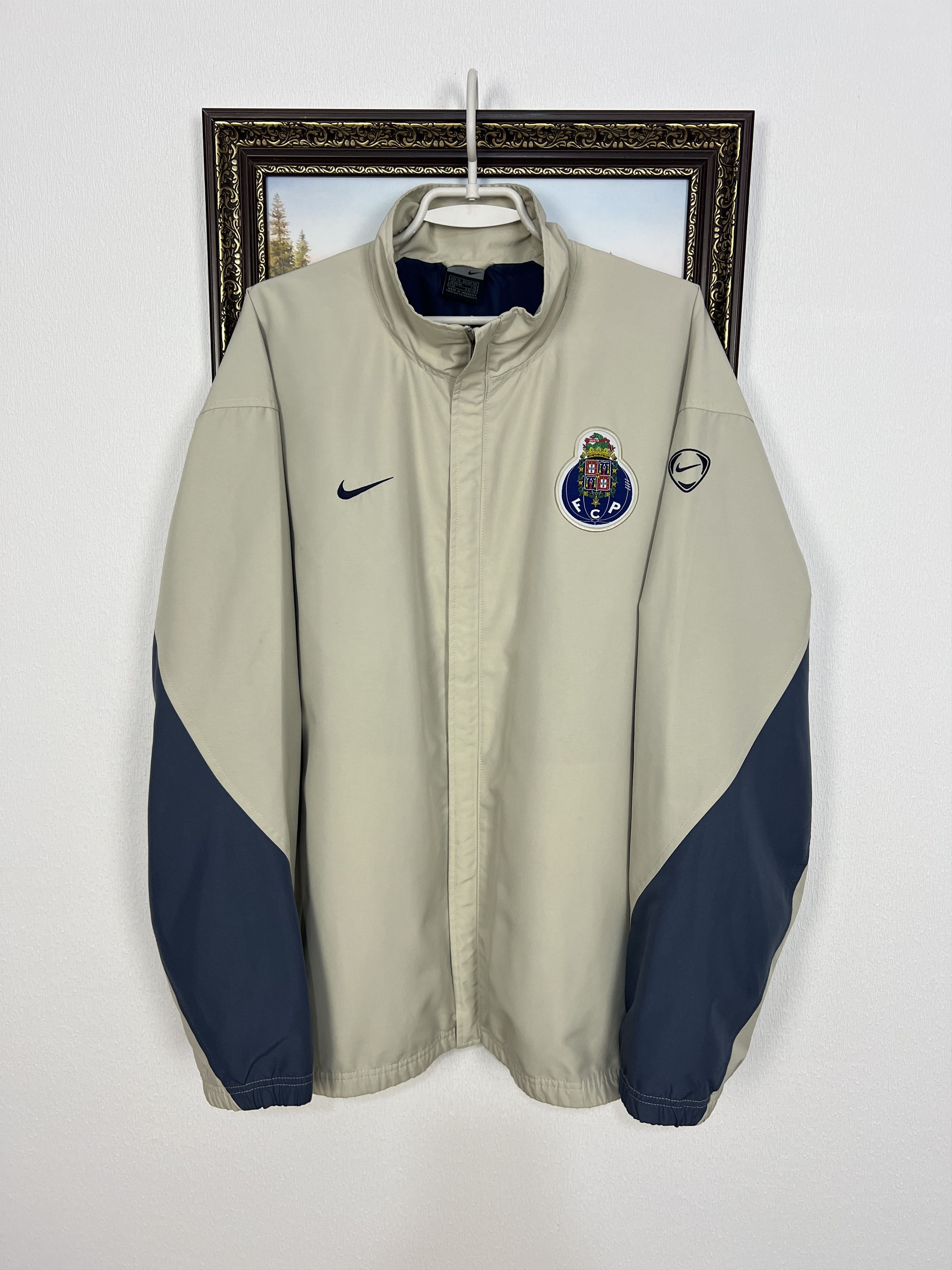 Nike Vintage Porto FC Football Jacket Soccer Track Top Zip Rare Size US XL / EU 56 / 4 - 1 Thumbnail