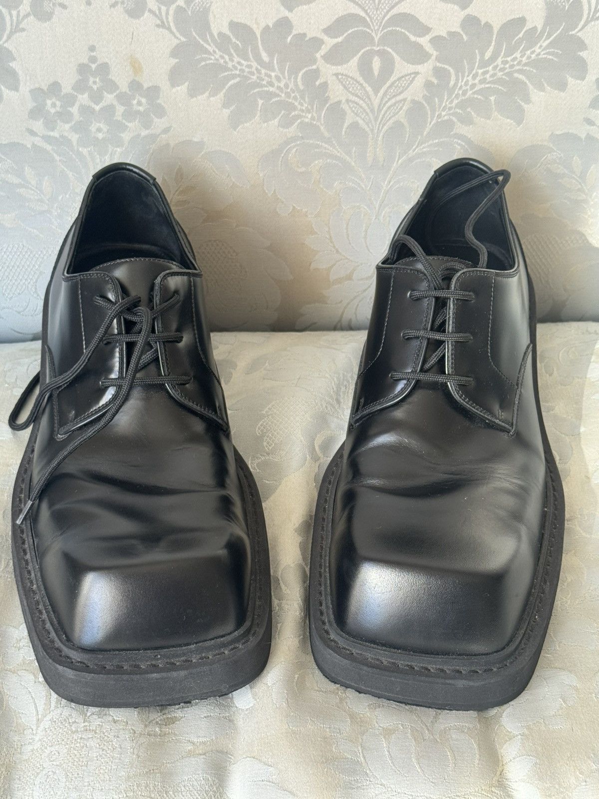 Balenciaga Balenciaga Inspector 40mm Derby Shoes Size US 10 / EU 43 - 1 Thumbnail