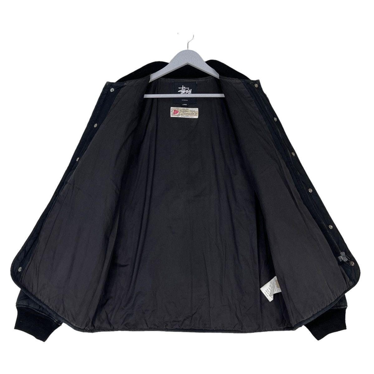 Stussy 🔥 STUSSY QUILTED BOMBER JACKET THE BRITISH MILLERAIN SYSTEM Size US L / EU 52-54 / 3 - 5 Thumbnail