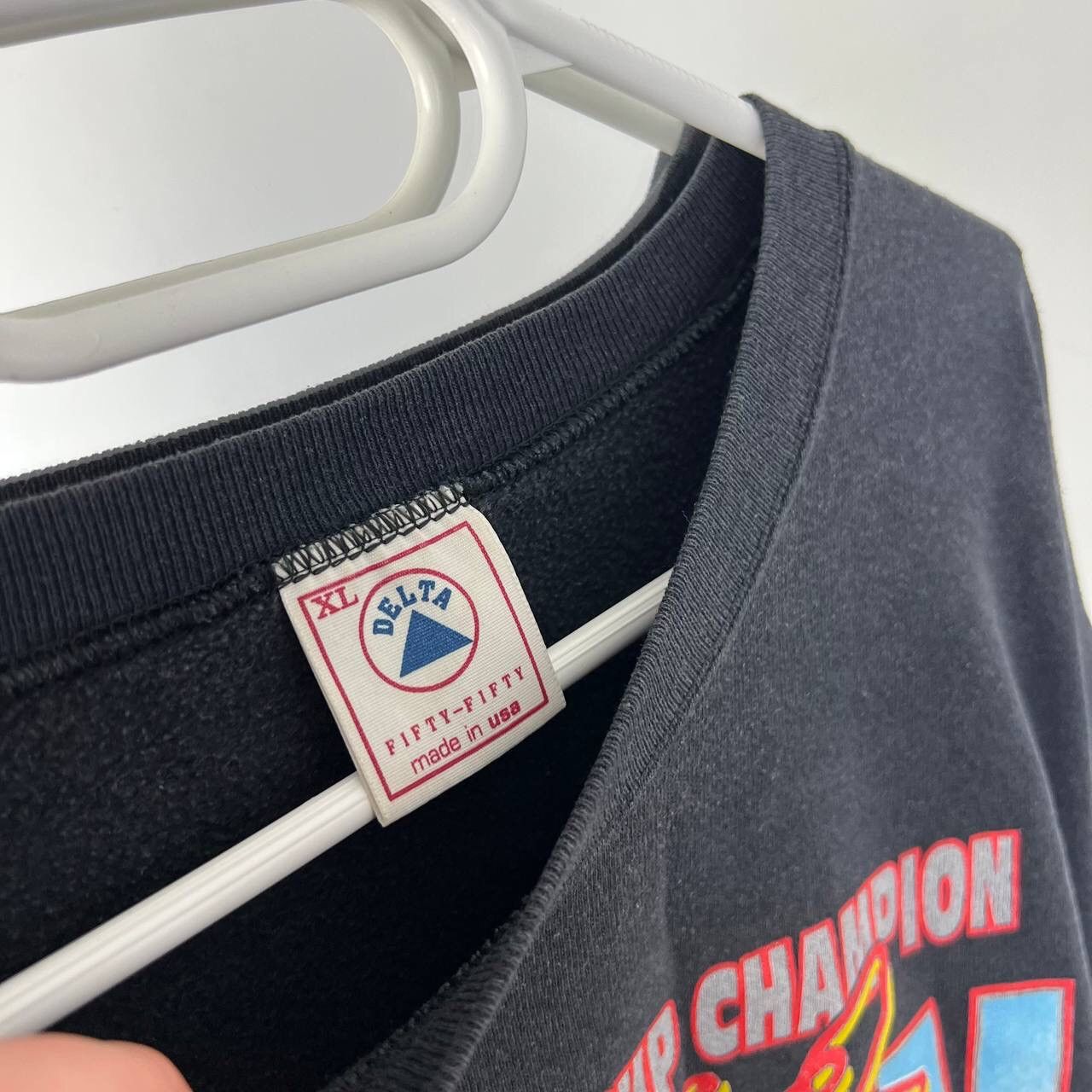 NASCAR 1994 Vtg Dale Earnhardt Sweatshirt RCR Sport Racing 7 Time Size US XL / EU 56 / 4 - 6 Thumbnail