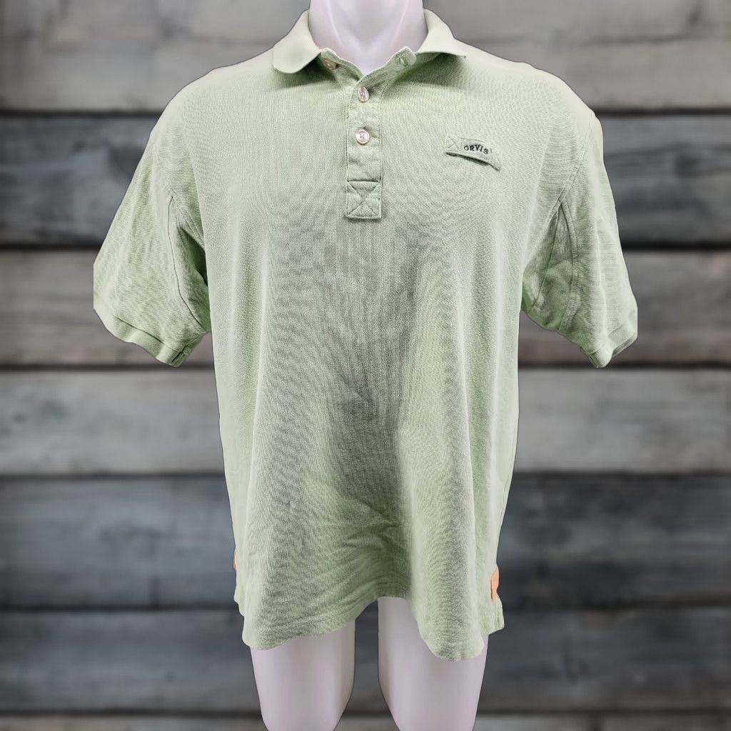 Orvis Orvis Signature Polo Shirt Mens Large Green Short Sleeve Cotton LRG Utility Loop Size US L / EU 52-54 / 3 - 1 Thumbnail