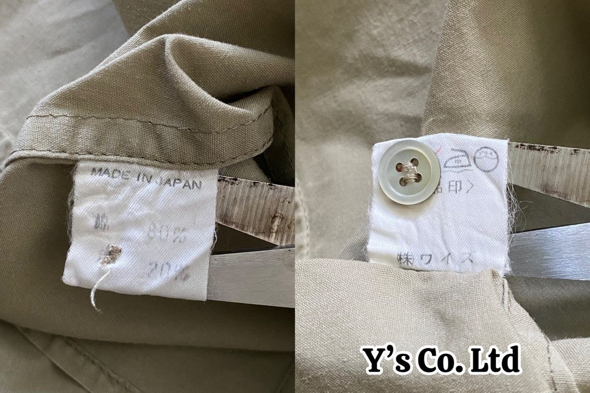 Y's Vintage Y’s Yohji Yamamoto Oversized Shirt - Sage Green Size US M / EU 48-50 / 2 - 7 Thumbnail