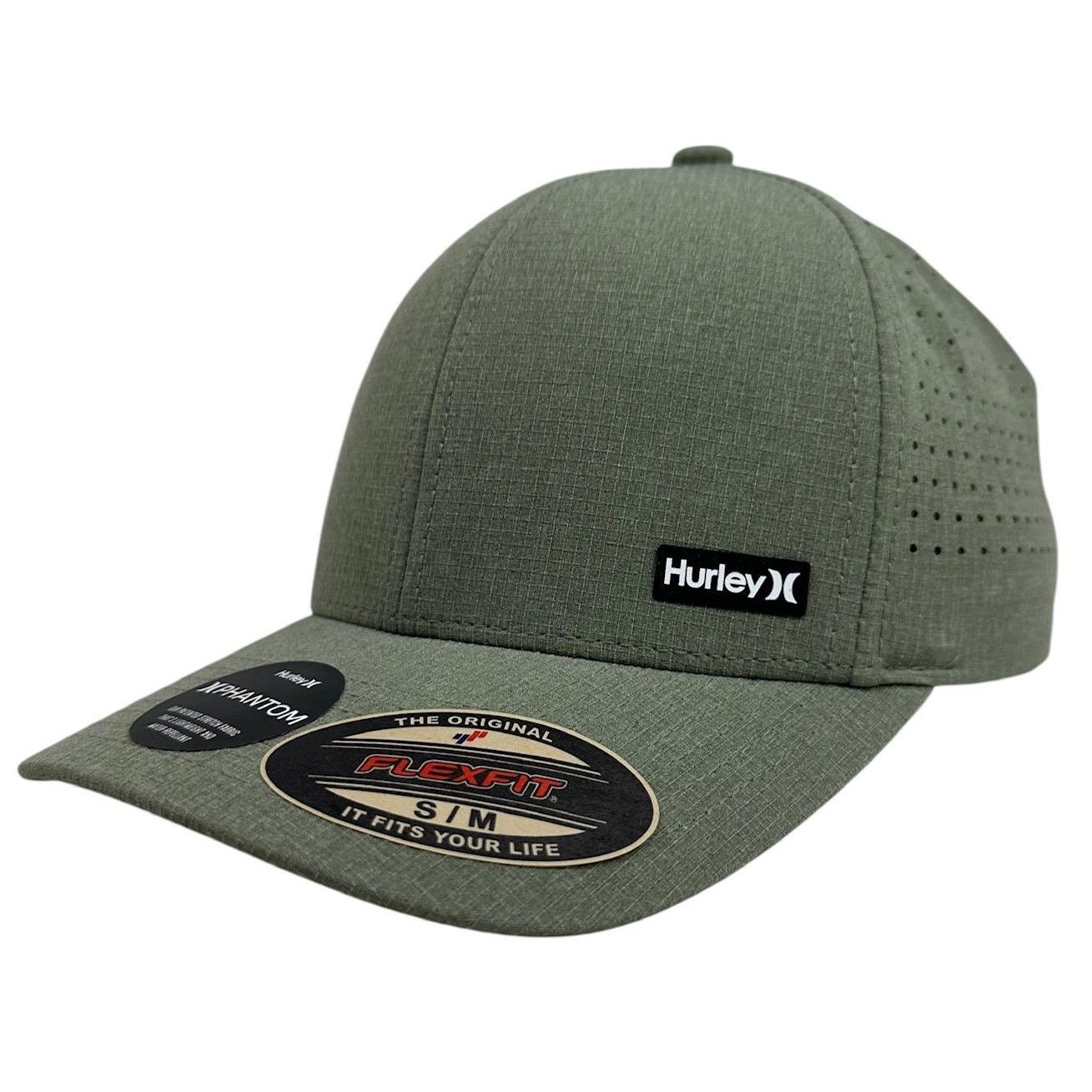 Hurley Hurley Men's Hat Phantom Highline Ripstop H2O DRI Flex Fit Size ONE SIZE - 1 Thumbnail
