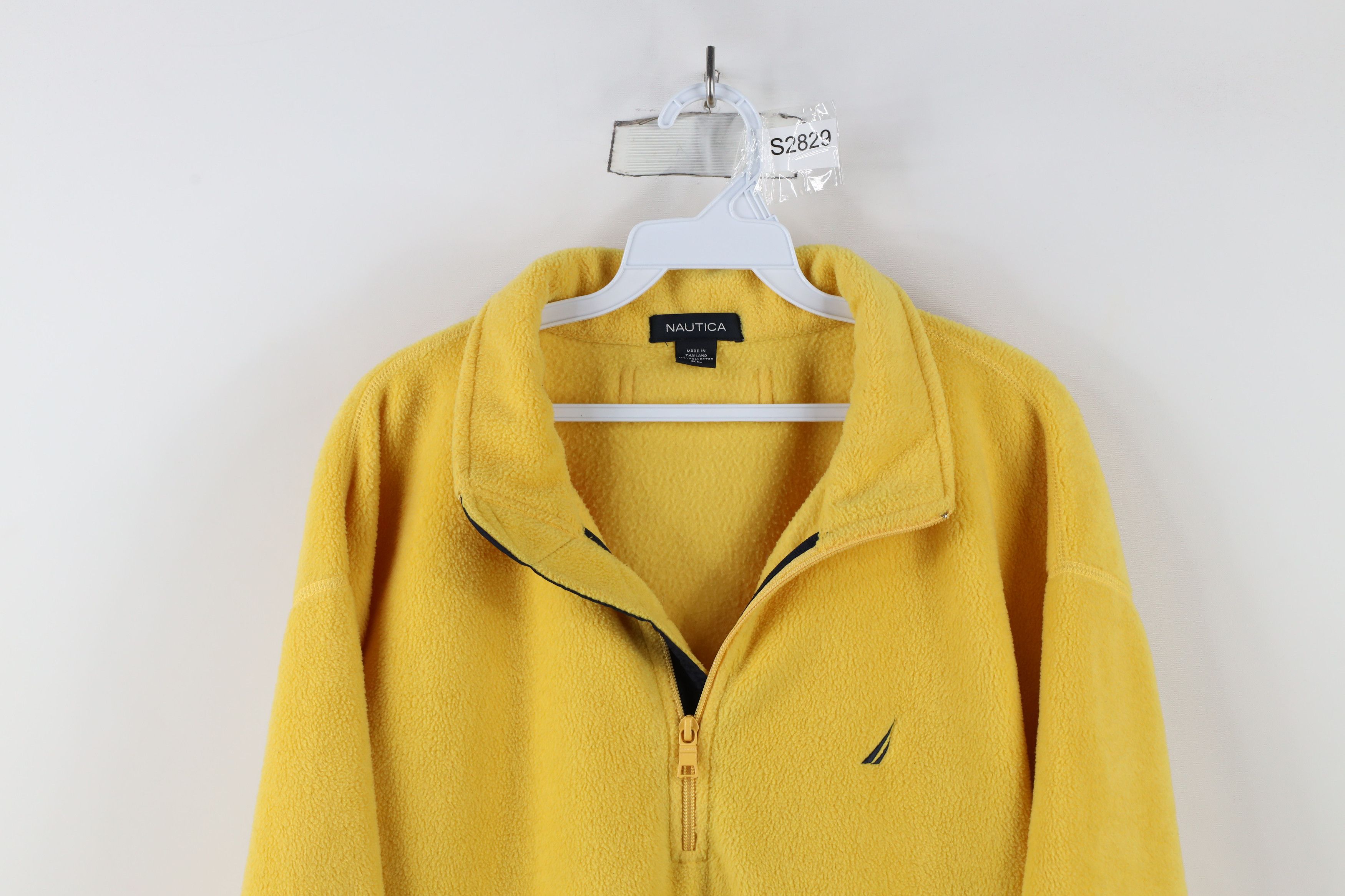 Nautica × Vintage Vintage 90s Nautica Sailboat Zip Fleece Pullover Sweater Size US XL / EU 56 / 4 - 2 Thumbnail