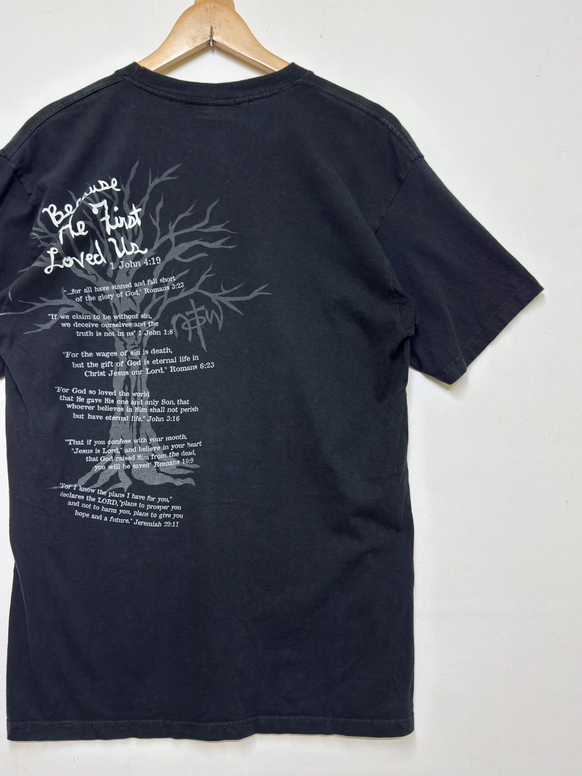 14th Addiction Y2k NOTW Jesus Tree Graphic Tee Christian Size US M / EU 48-50 / 2 - 9 Thumbnail