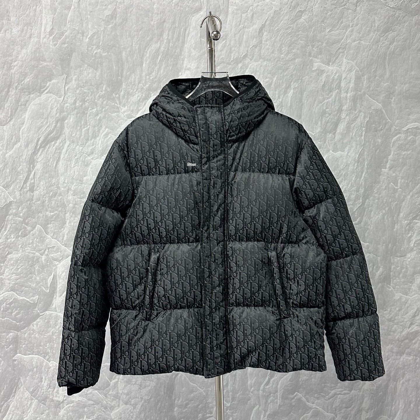 Dior Dior SS26 Oblique Hooded Down Jacket Size US M / EU 48-50 / 2 - 1 Thumbnail
