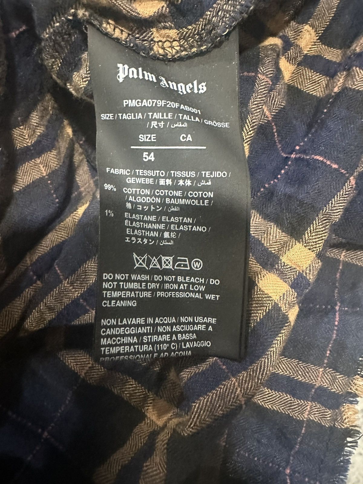 Palm Angels PALM ANGELS COTTON SHIRT Size US L / EU 52-54 / 3 - 4 Thumbnail