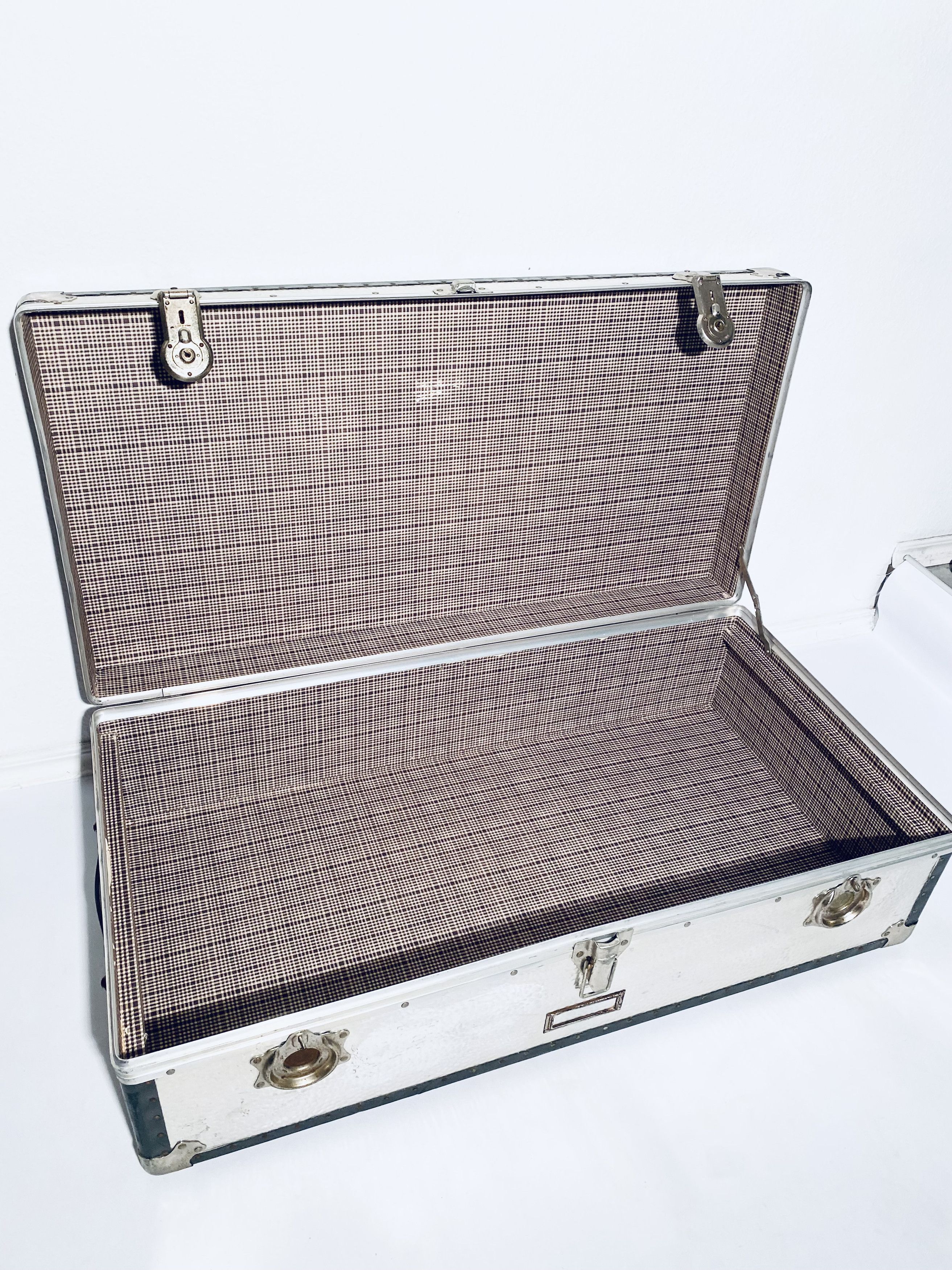 Rimowa 1930s Rimowa Aluminium Overseas Travel Suitcase Size ONE SIZE - 10 Thumbnail